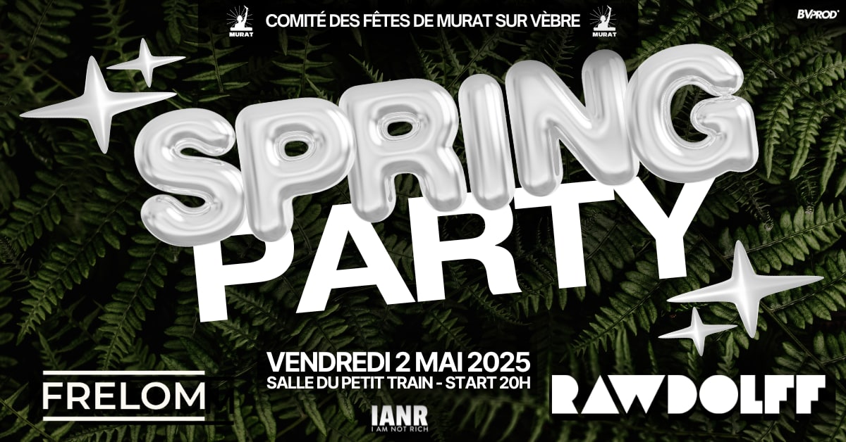 Spring Party 2025 Cover