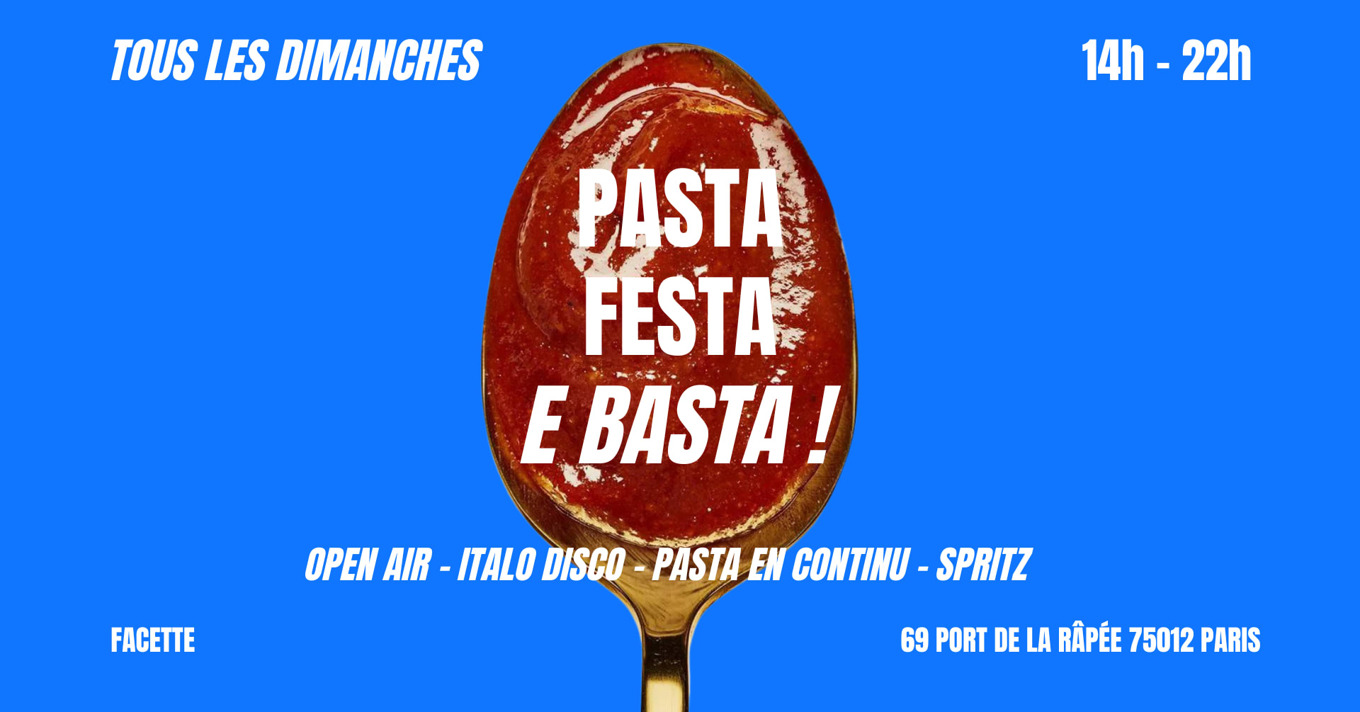 Pasta, Festa E Basta Special Fête De La Musique Cover