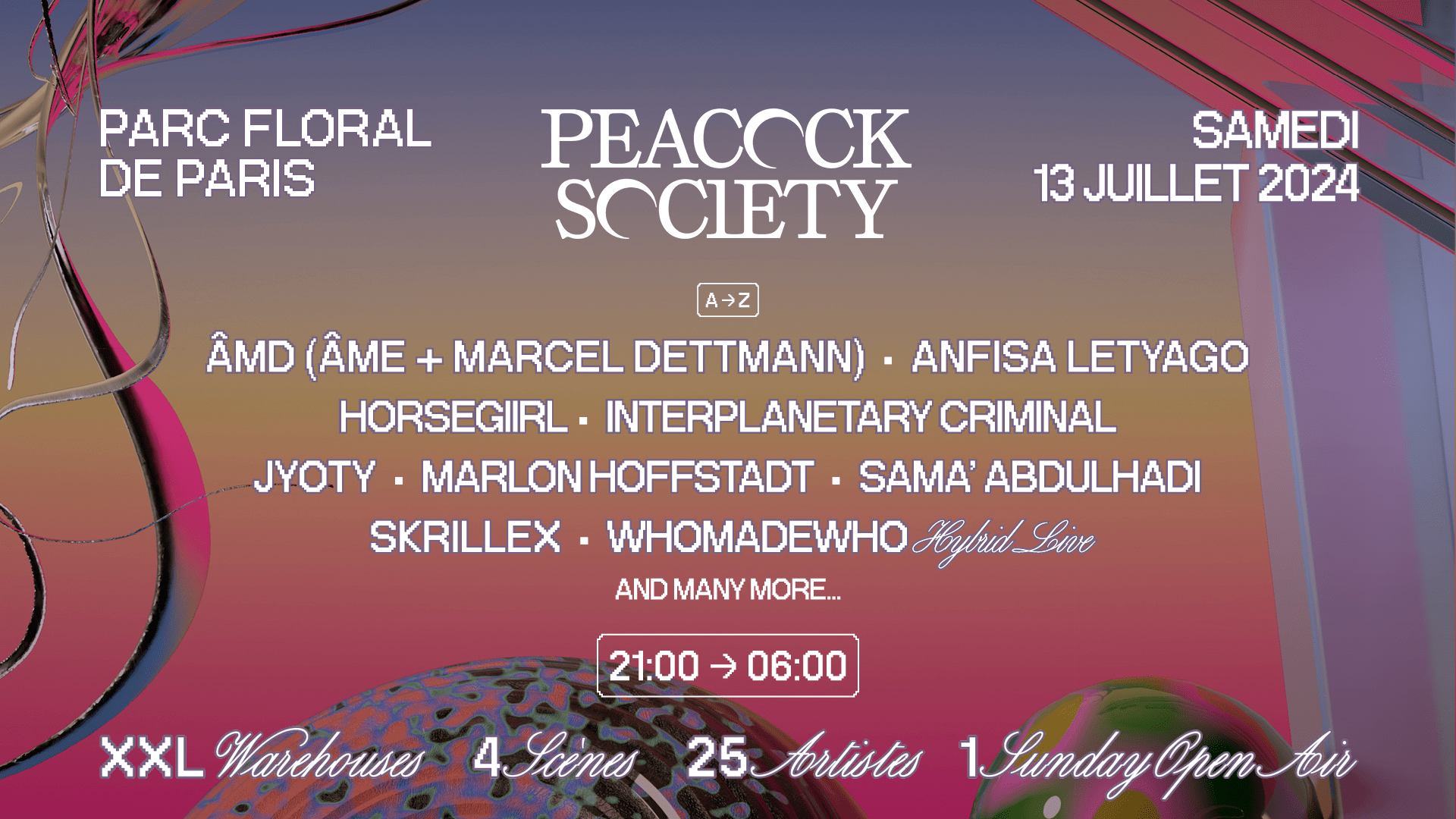 Peacock Society 2024 Cover