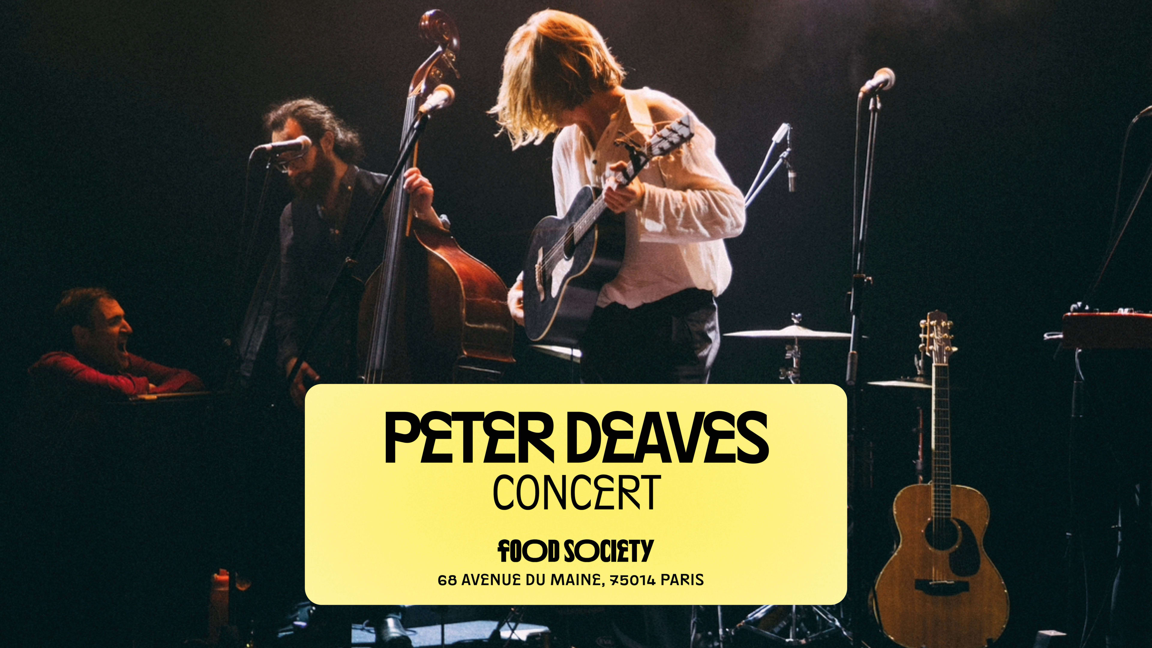 Concert - Peter Deaves Cover