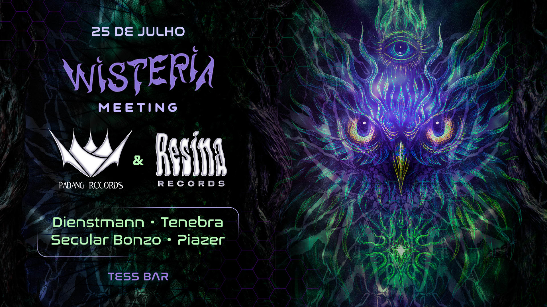 Wisteria Meet: Padang & Resina Cover