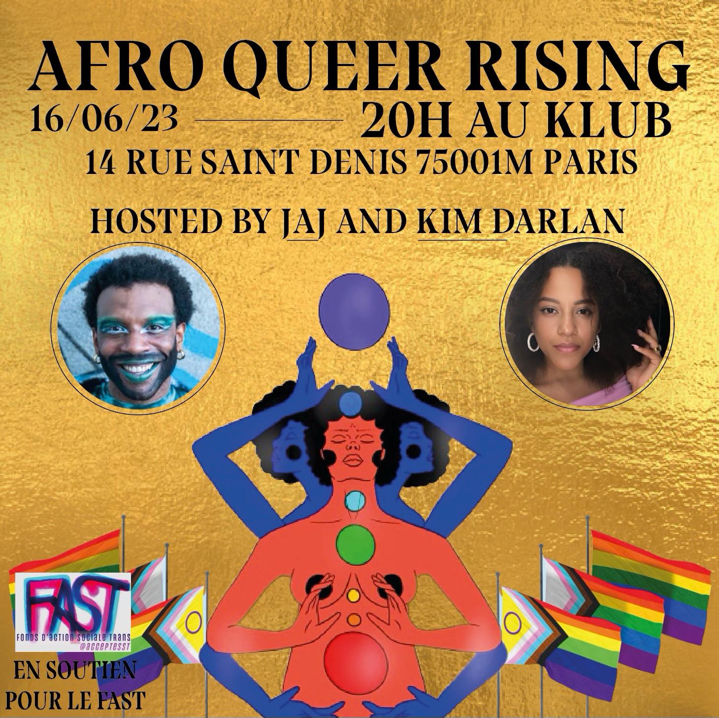 Afroqueerrising Cabaret En Soutien À Acceptess-T Cover