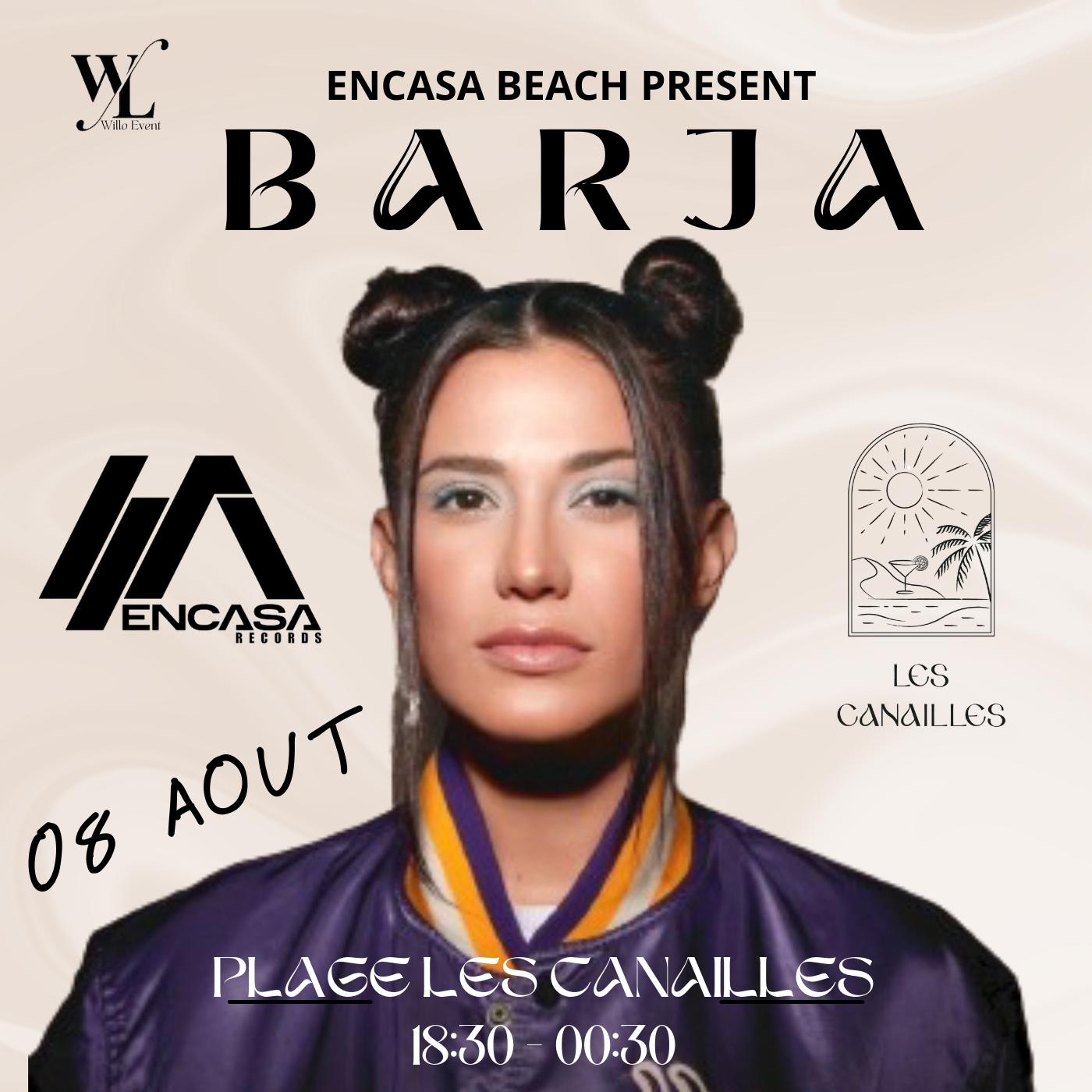 Encasa Beach Present Barja @T Les Canailles,Nice Cover