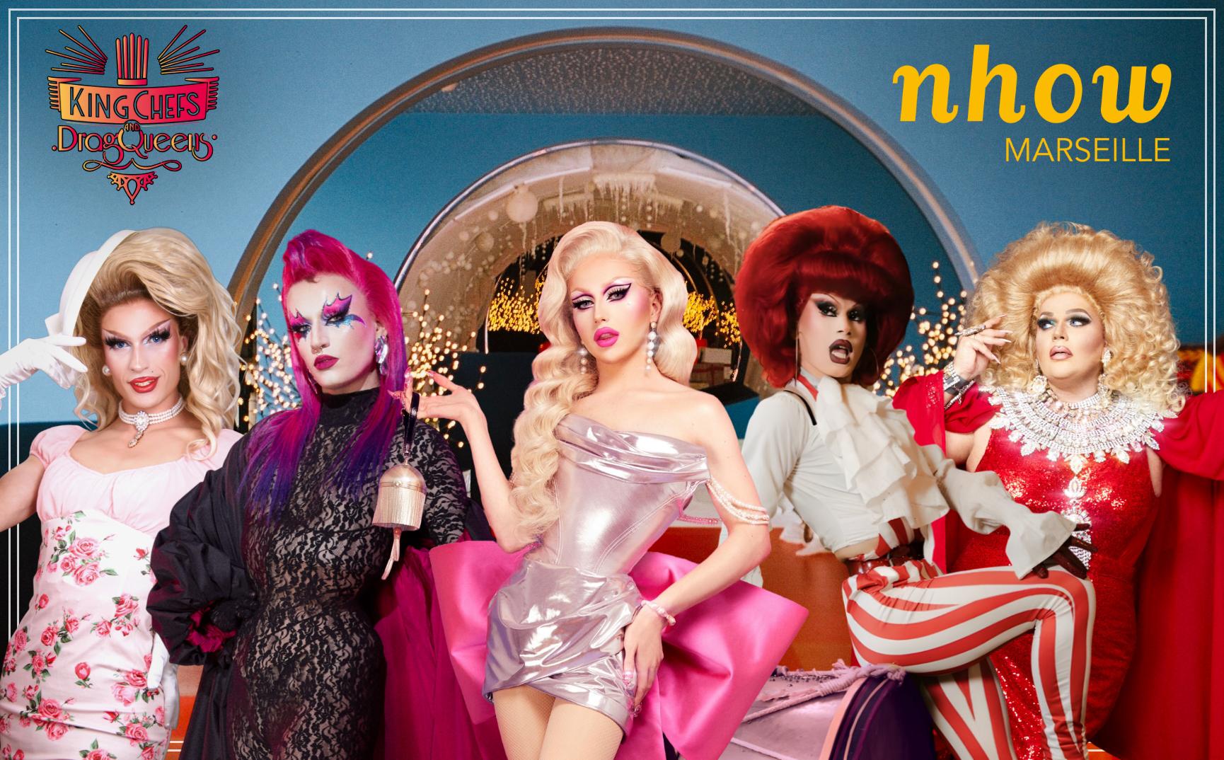 Réveillon Au Nhow Marseille "King Chefs & Drag Queens" Cover