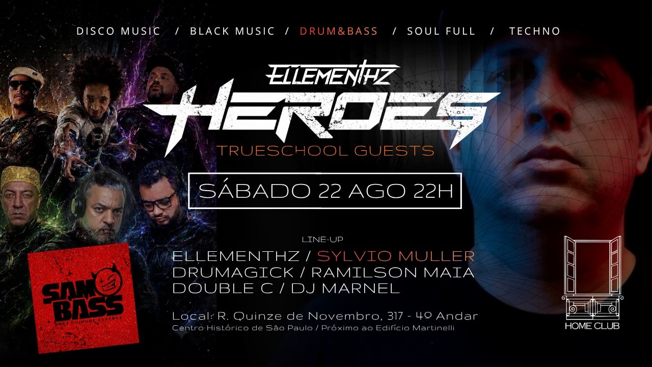 Sambass Apresenta: Heroes By Ellementhz Cover