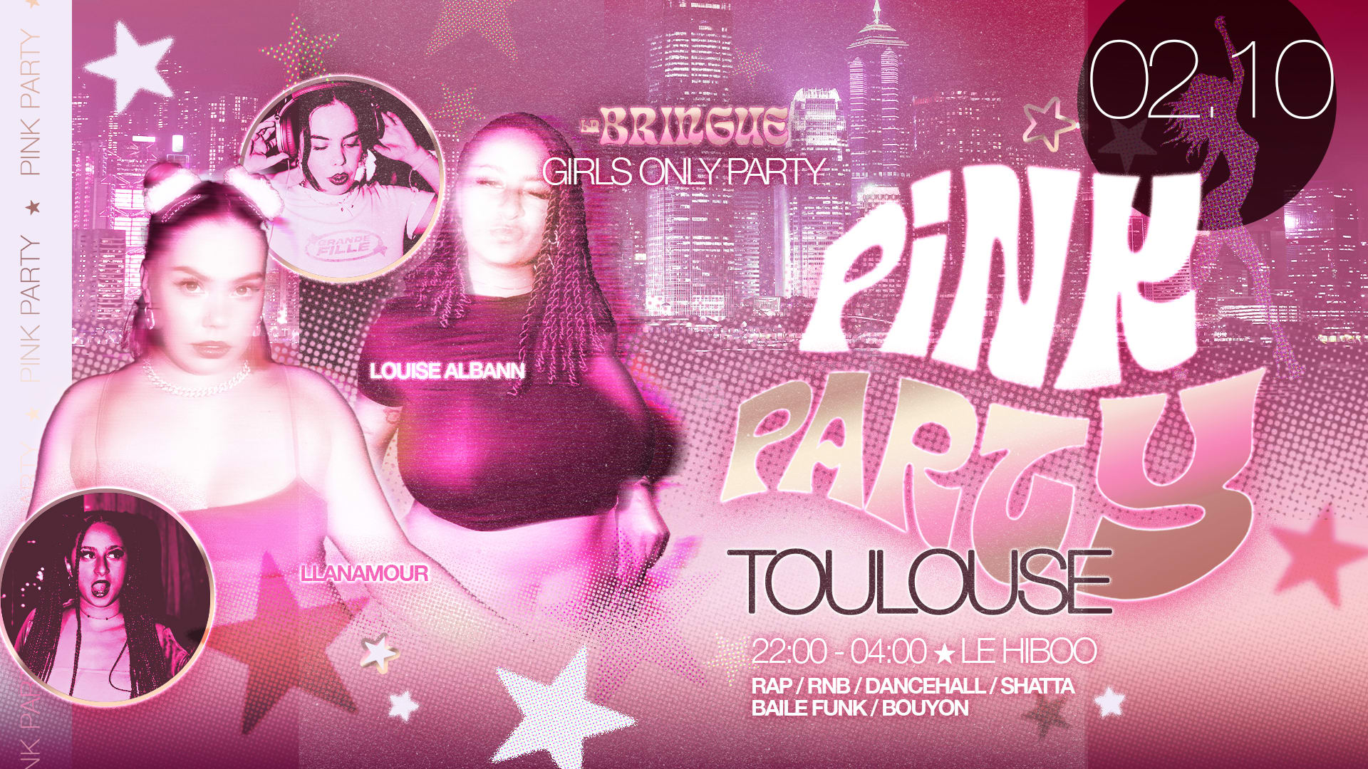 La Bringue - Toulouse - Pink Party Cover
