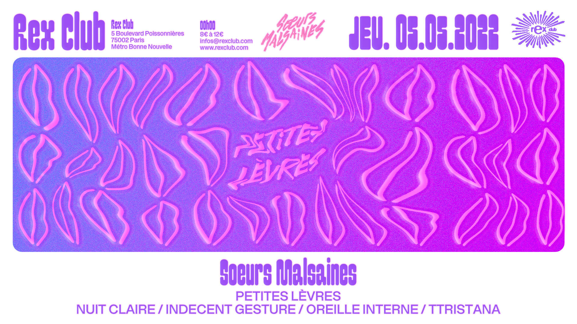 Petites Levres: Soeurs Malsaines Célèbre: Nuit Claire & More Cover
