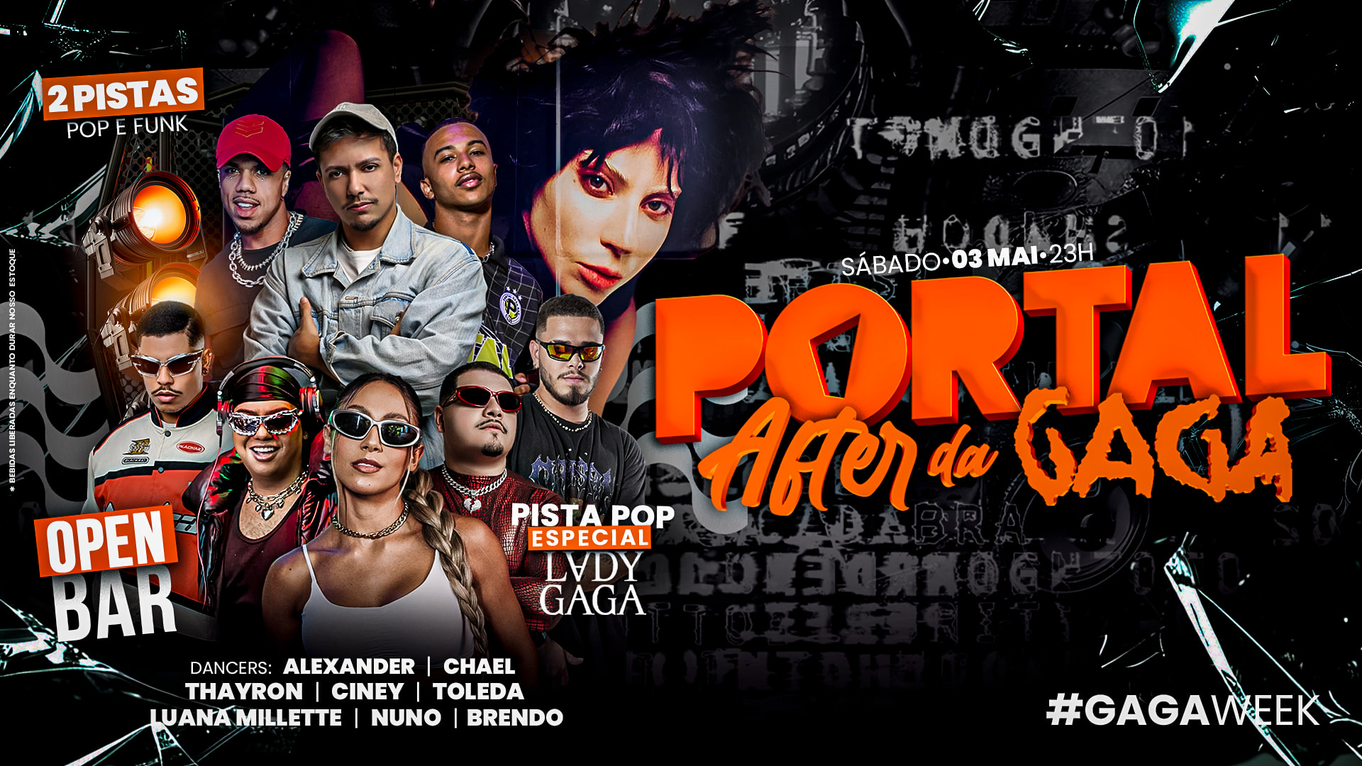 After Da Gaga • Portal - Mega Open Bar Cover
