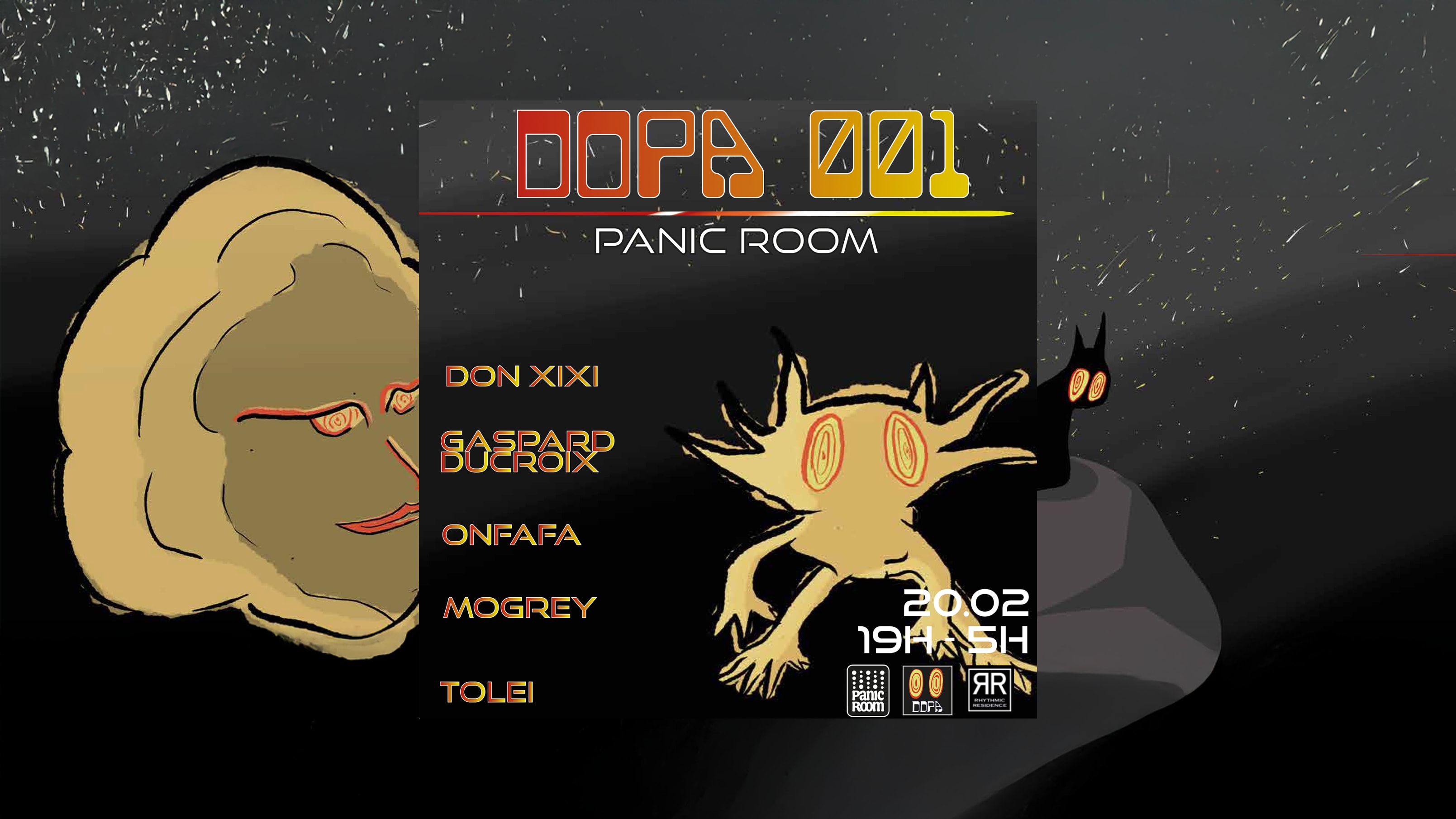 Dopa 001 @Panic Room Cover