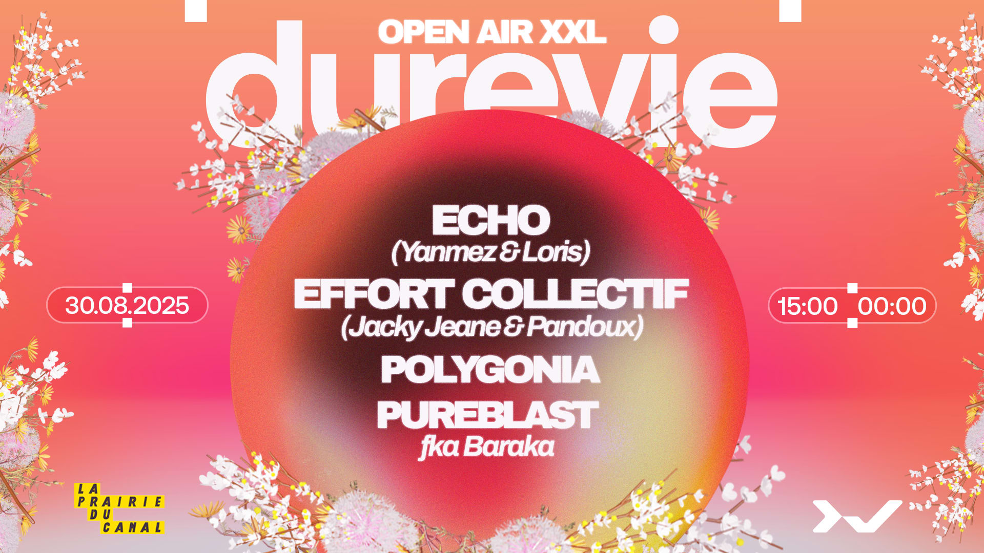 Open Air ~ Dure Vie & La Prairie Du Canal Cover