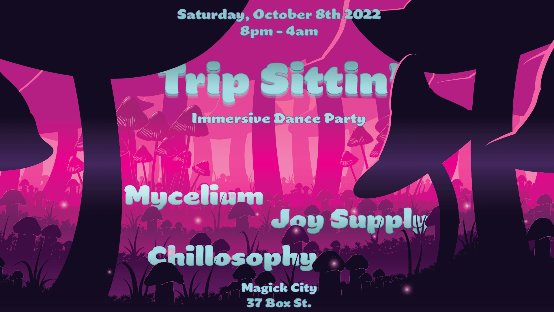 Trip Sittin' - Psychedelic Dance Party Cover