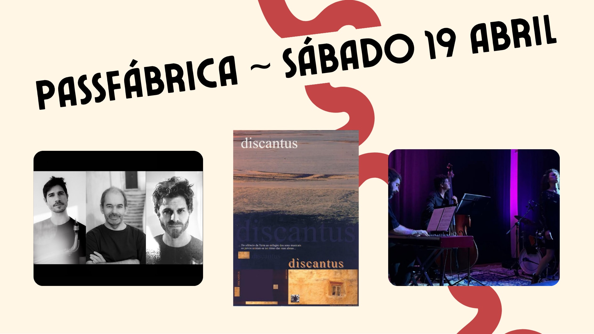 João P. E.Da Silva, José S, Samuel Rohrer/ Discantus/ Džezva Cover