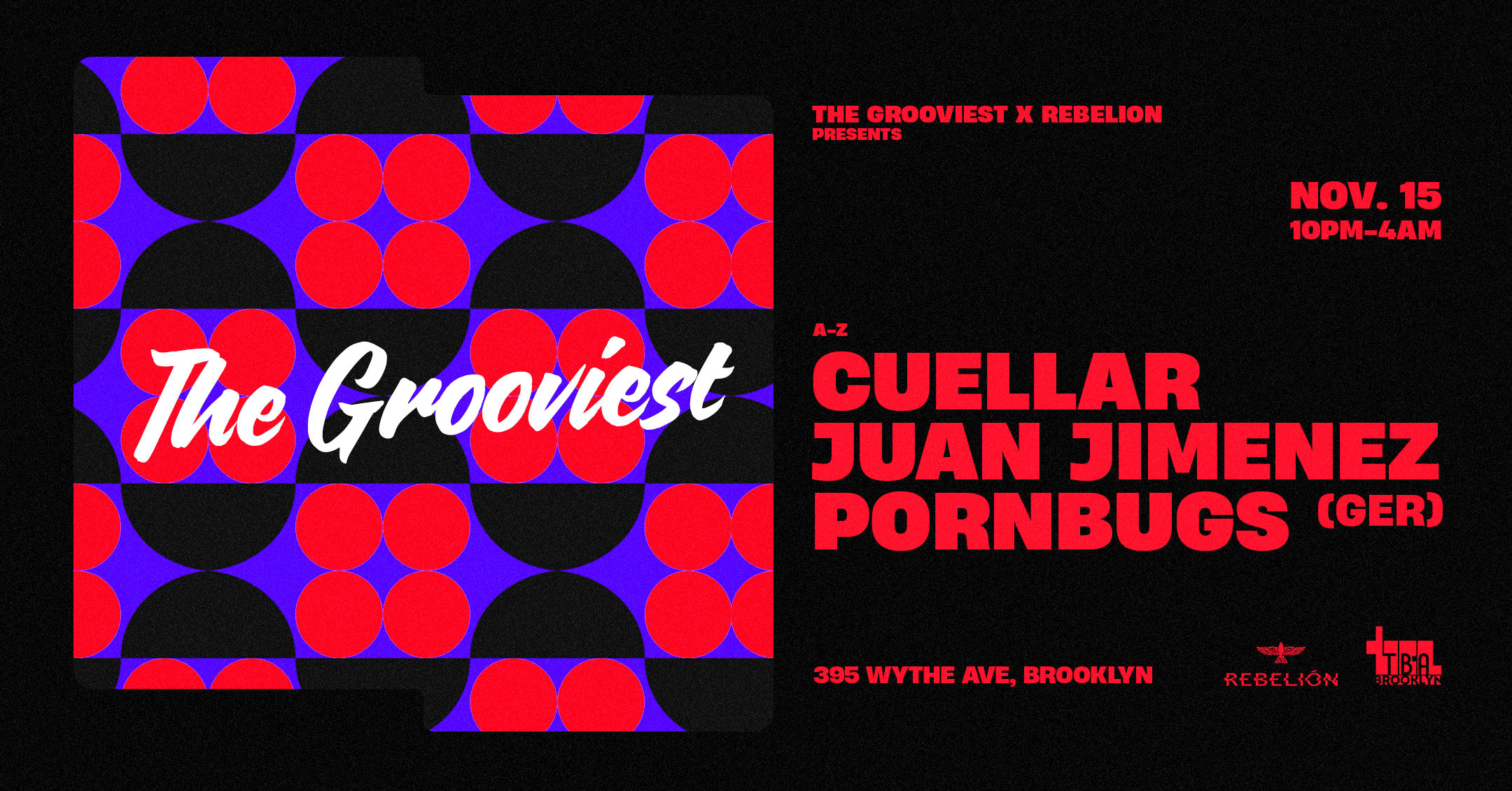 The Grooviest: Pornbugs, Cuellar, Juan Jimenez Cover