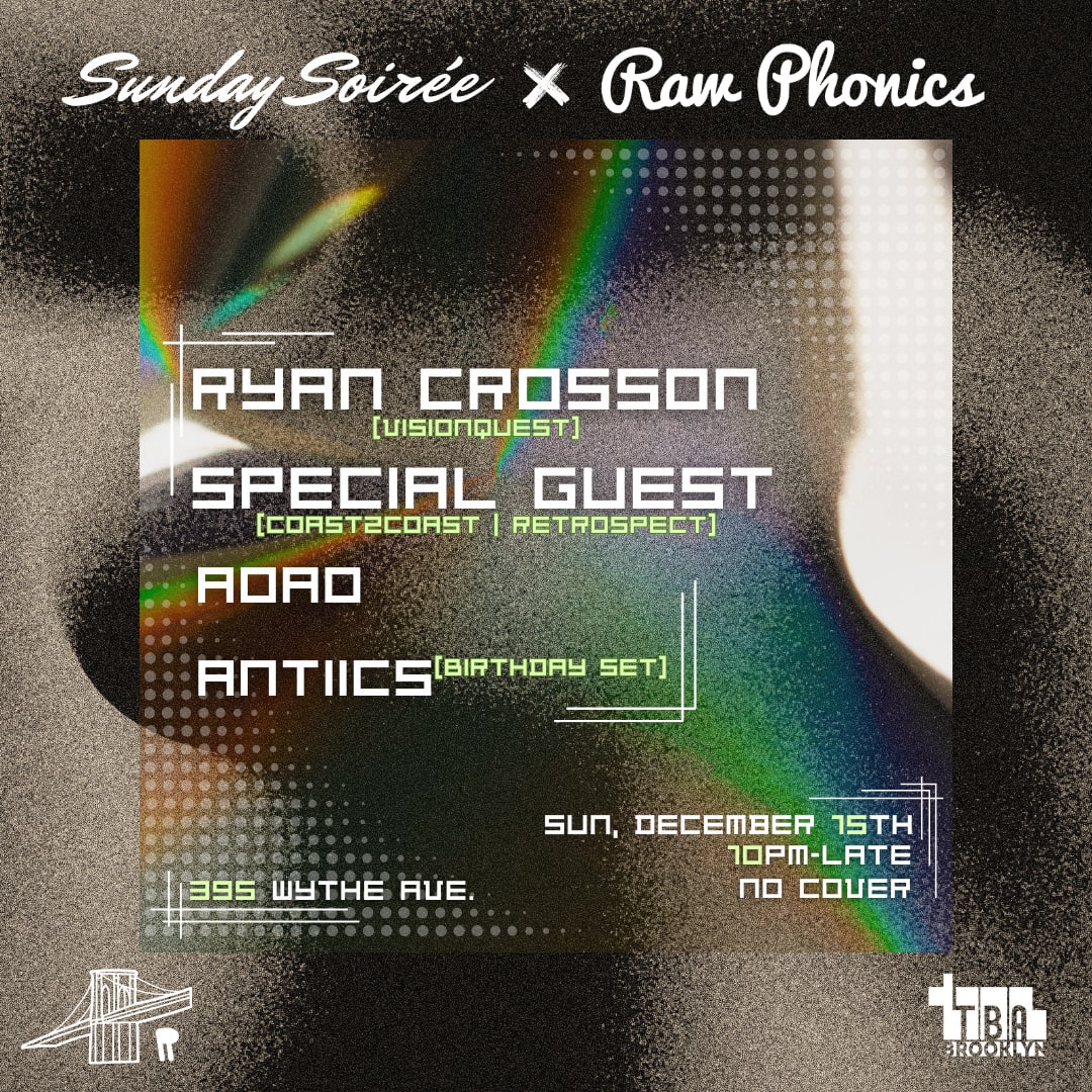 Sunday Soirée X Raw Phonics 2 Cover