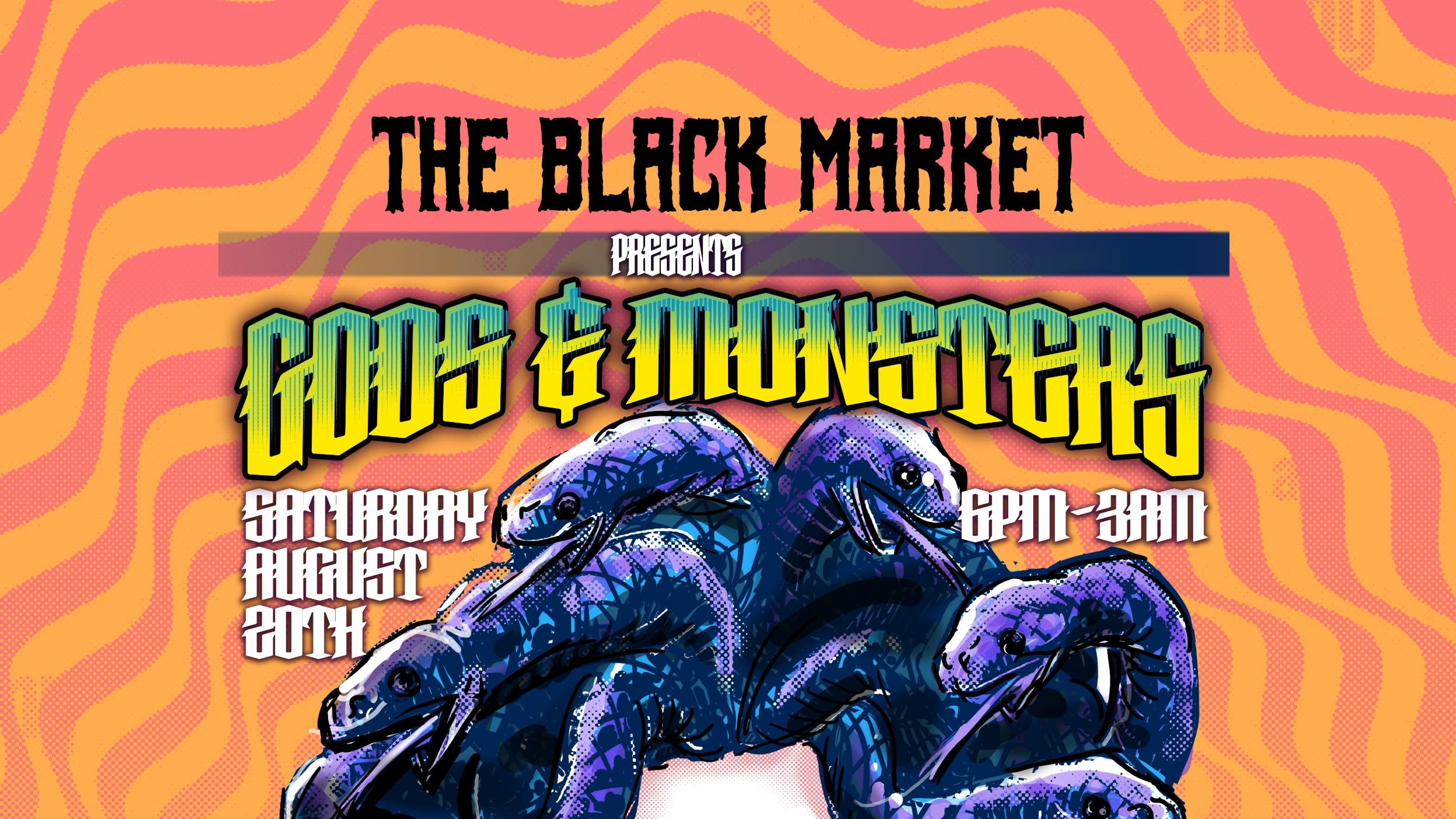 The Black Market Presents Gods & Monsters Cover