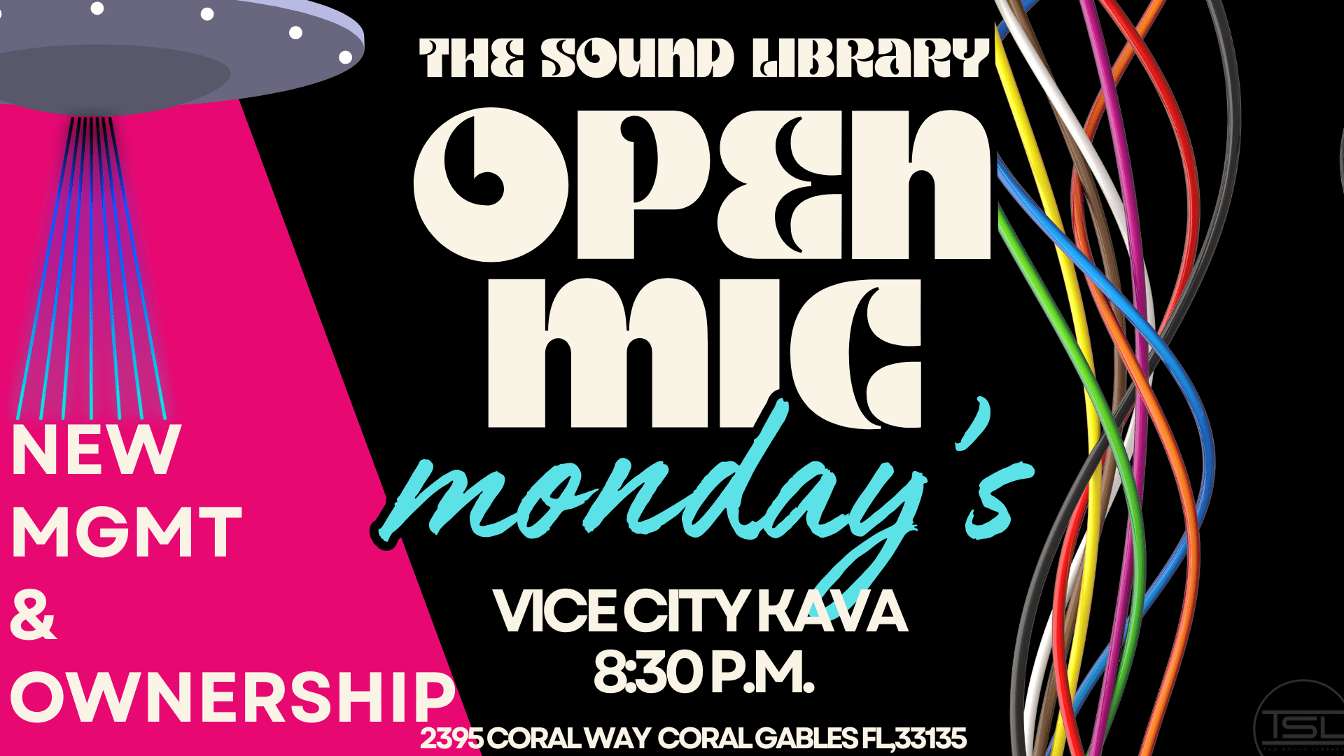 Open Mic! Under New Ownership 🎉 Tsl/Vck Cover