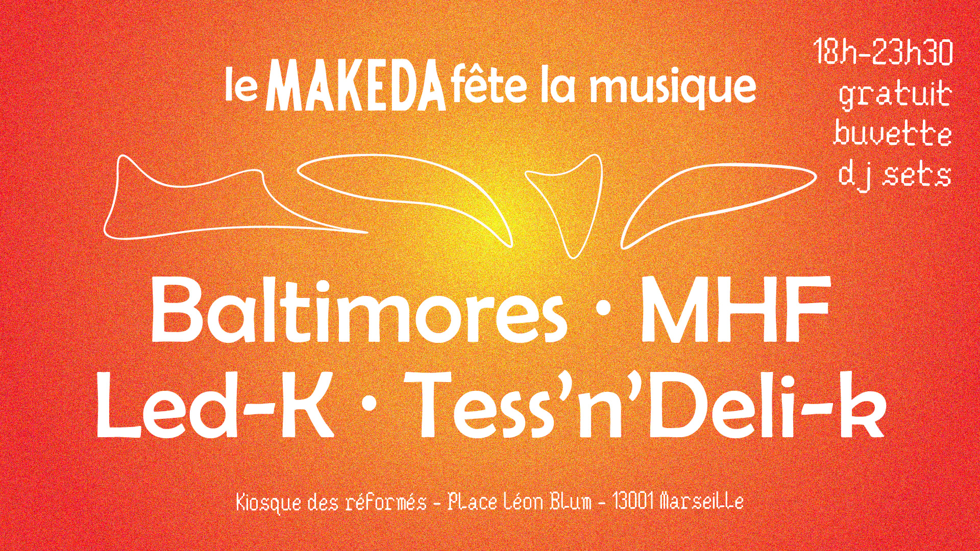 Le Makeda Fête La Musique (Mhf, Baltimores And Guests) Cover