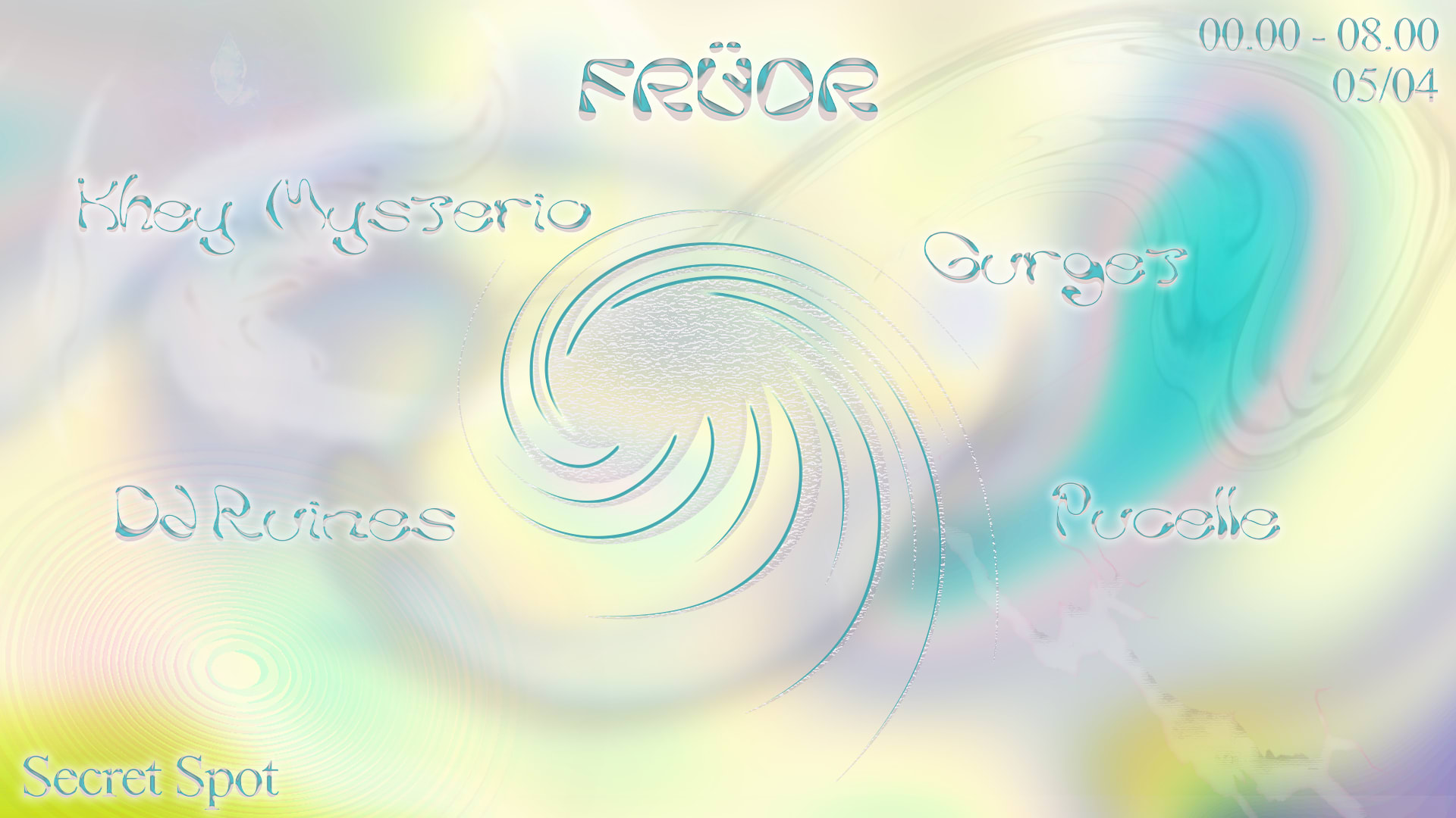 Früor W/ Khey Mysterio, Gurget, Pucelle, Dj Ruines Cover