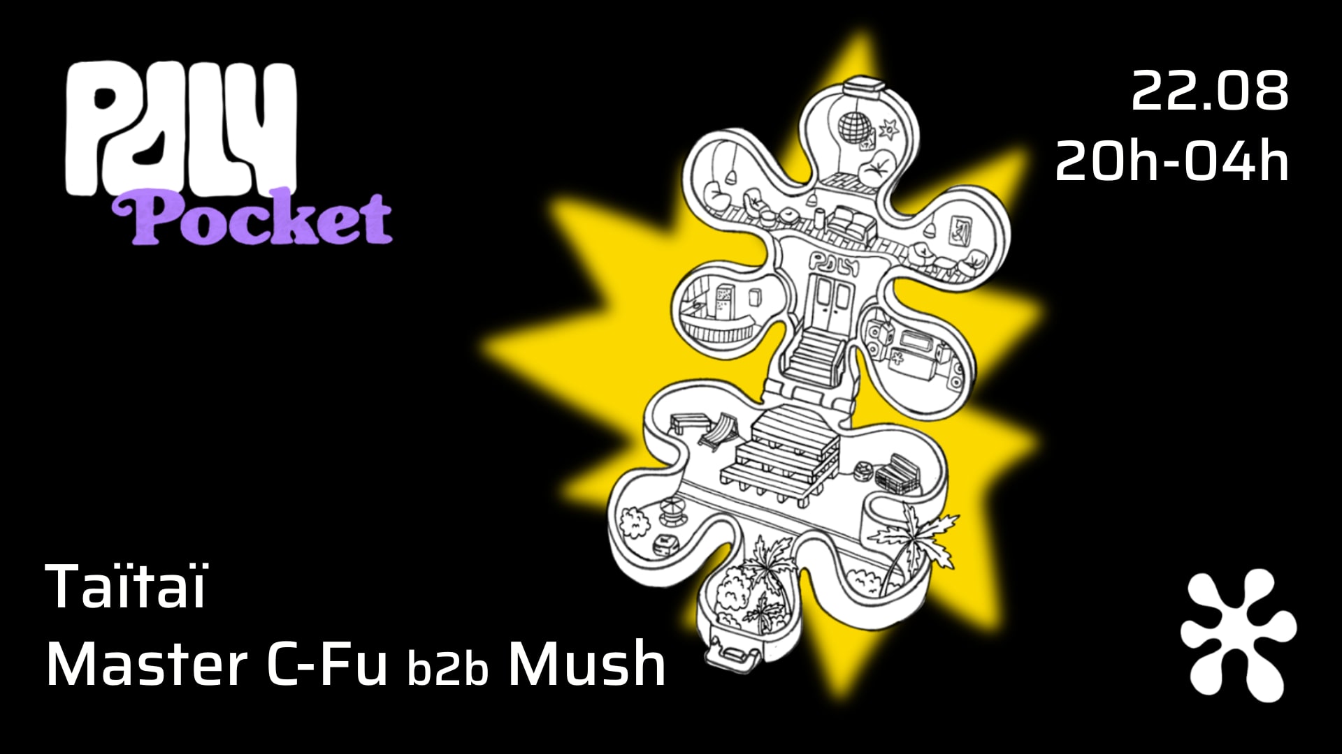 Poly • Pocket : Taïtaï, Master C-Fu B2b Mush Cover
