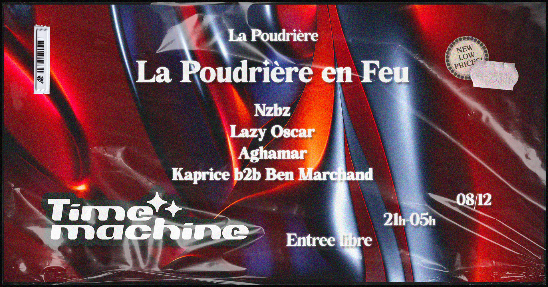 Time Machine : La Poudrière En Feu (La Vraie) Cover