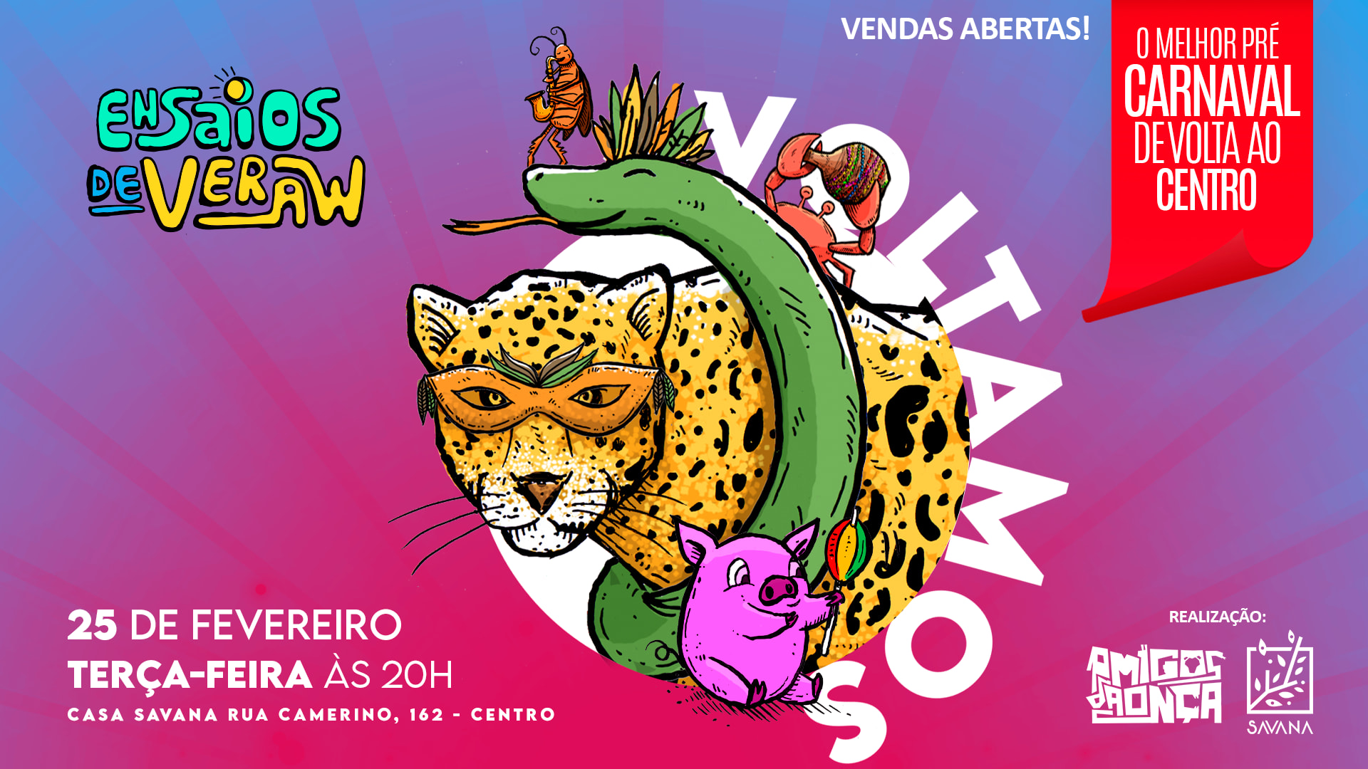 Ensaios De Verão Na Casa Savana Cover