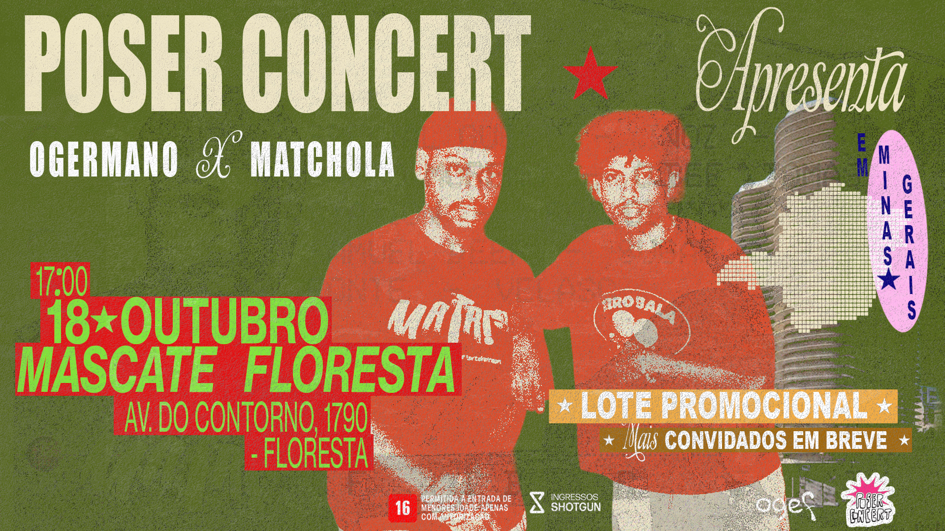 Matchola X Ogermano Em Belo Horizonte - Mascate Floresta Cover