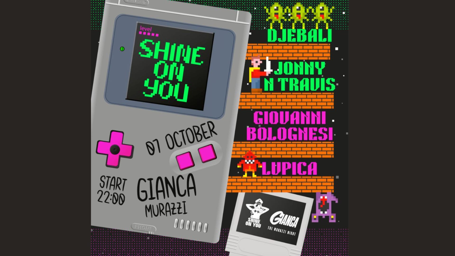 Shine On You W/ Djebali @ Gianca Murazzi Cover