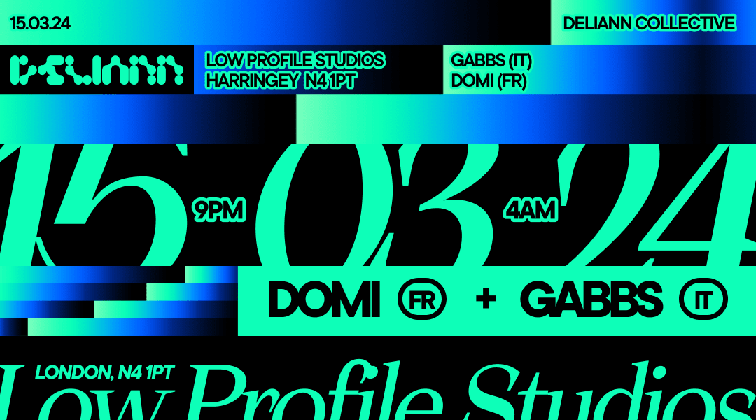 Deliann With Gabbs & Domi Cover