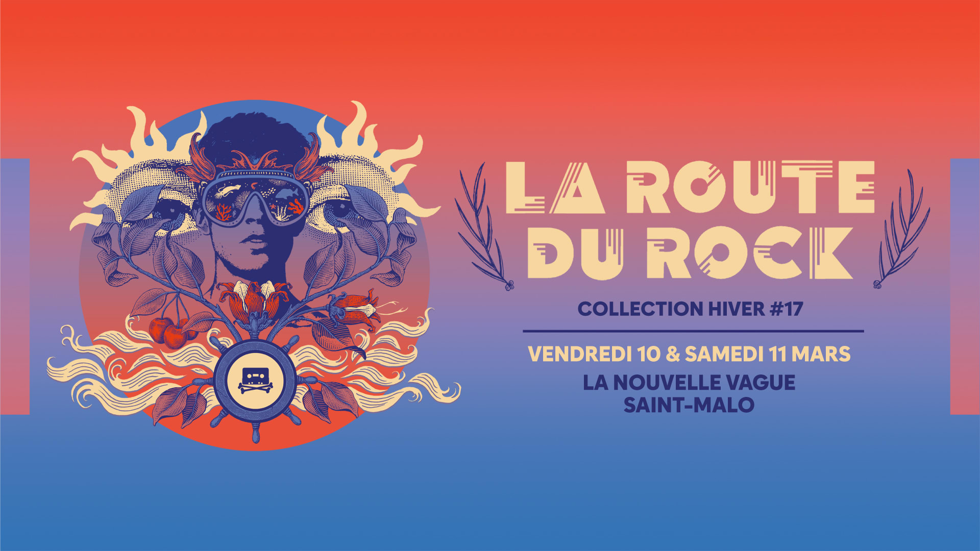 La Route Du Rock Hiver 2023 - La Nouvelle Vague Cover