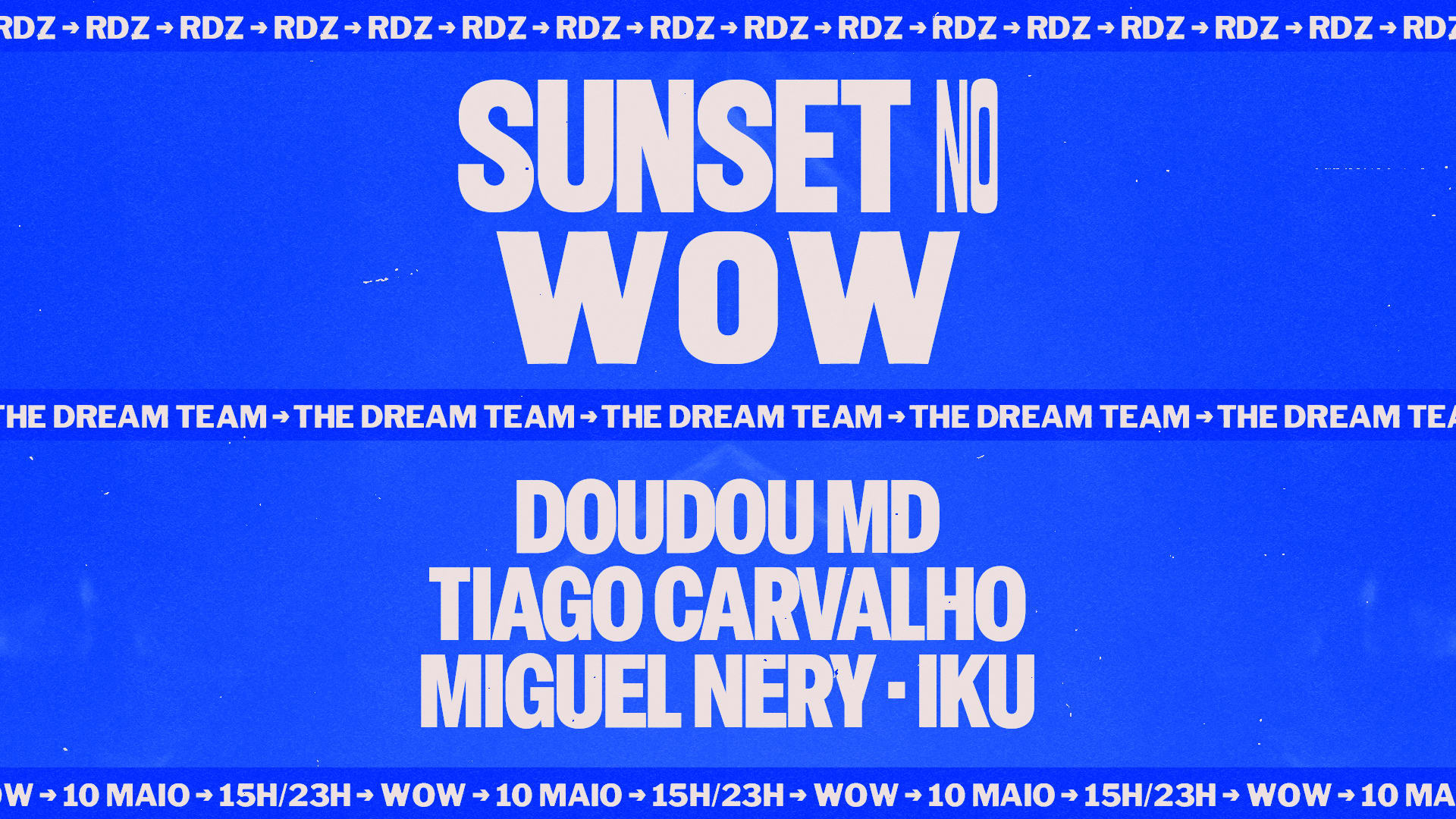 Sunset No Wow - The Dream Team Cover