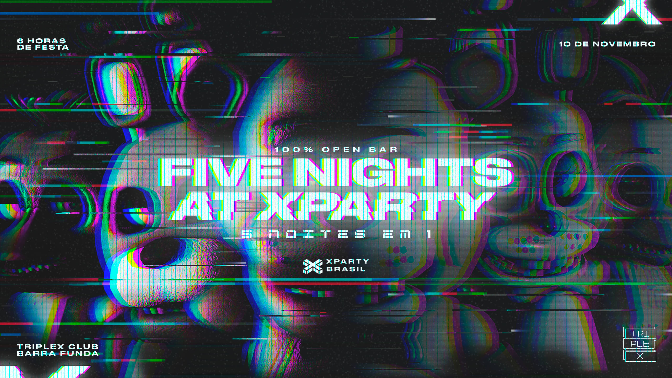 Five Nights At X Party Cover