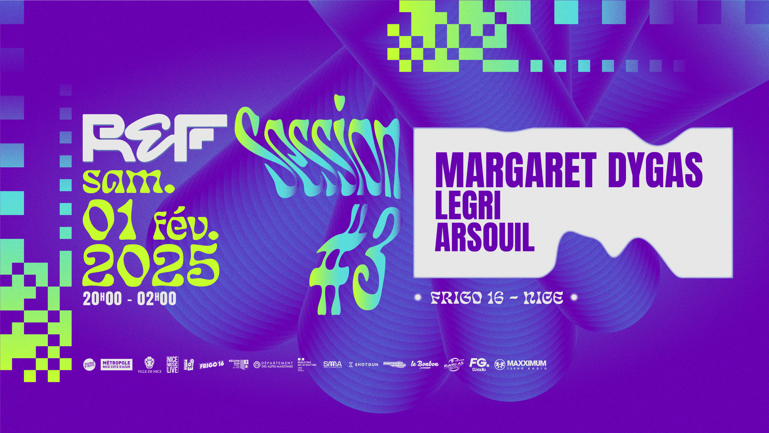 Ref Session #3 / Margaret Dygas / Sam. 01 Février Frigo 16 Cover