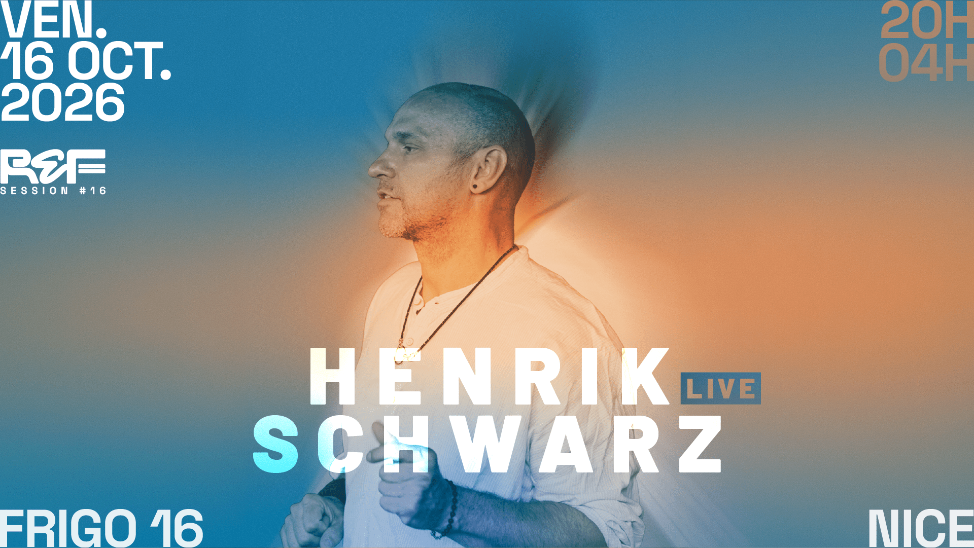 Ref Session #16 Henrik Schwarz @ Frigo 16 Cover