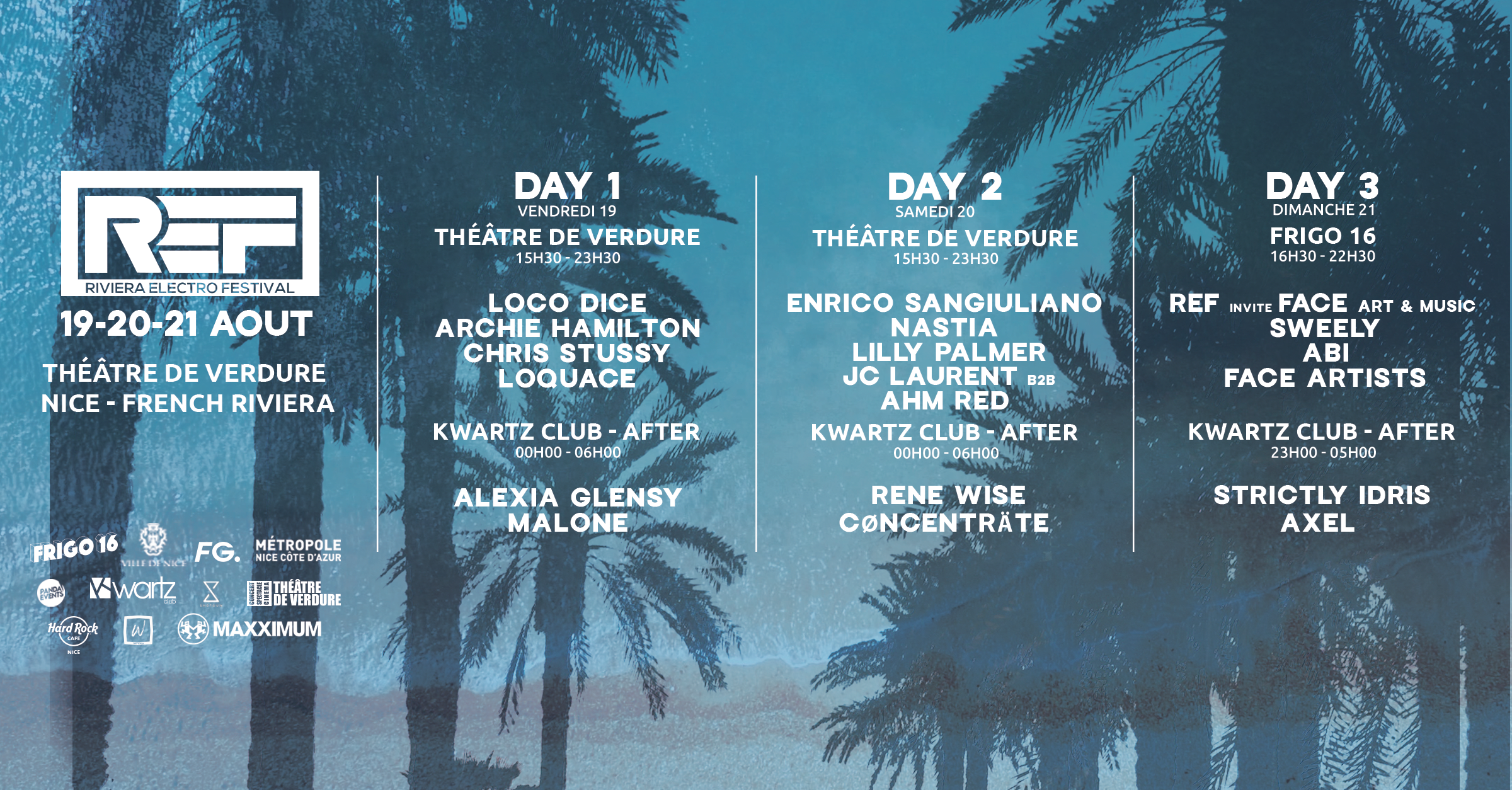 Ref - Riviera Electro Festival @ Tdv Et @ Frigo 16   Cover
