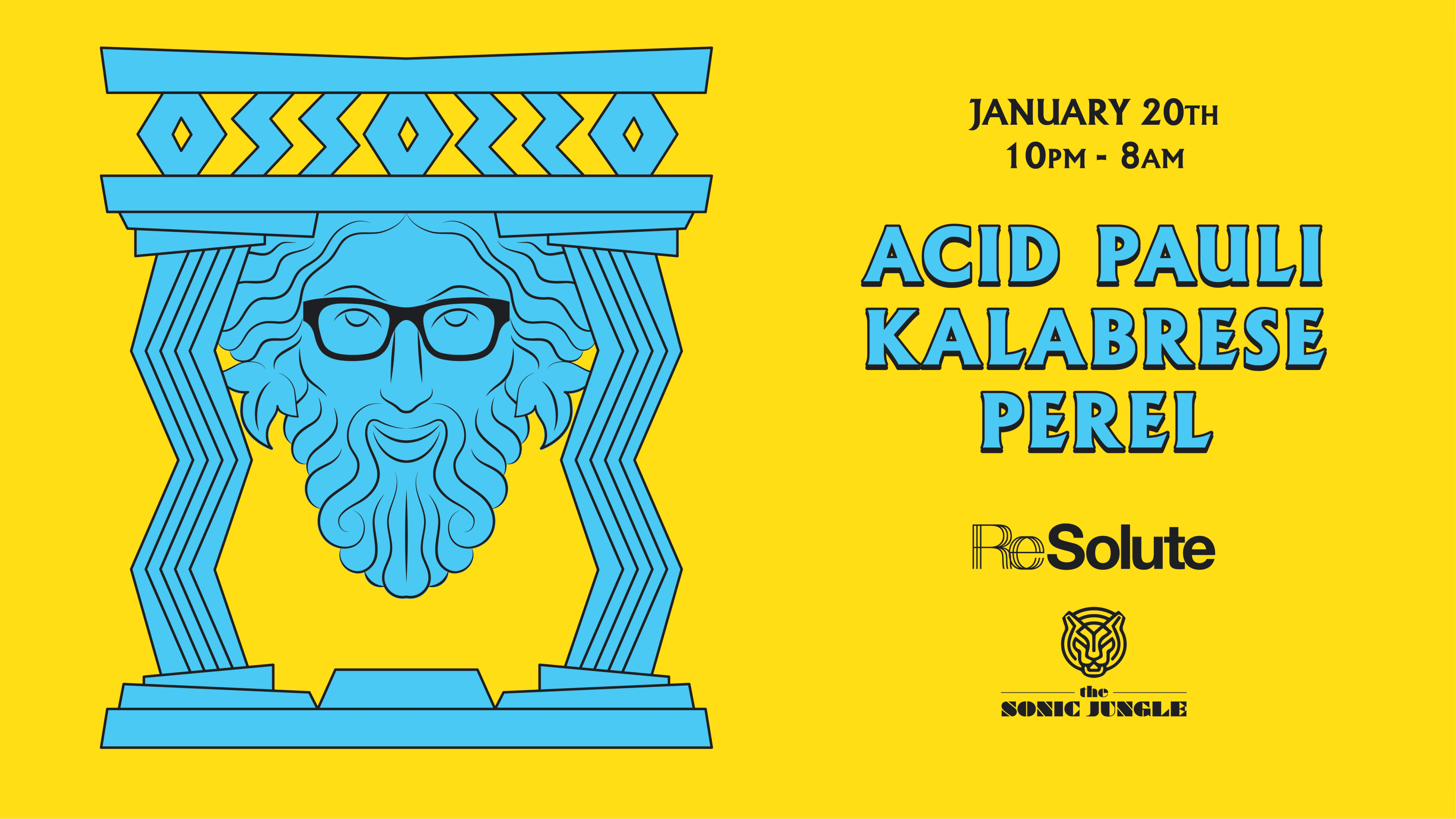 Resolute With Acid Pauli, Kalabrese & Perel Cover