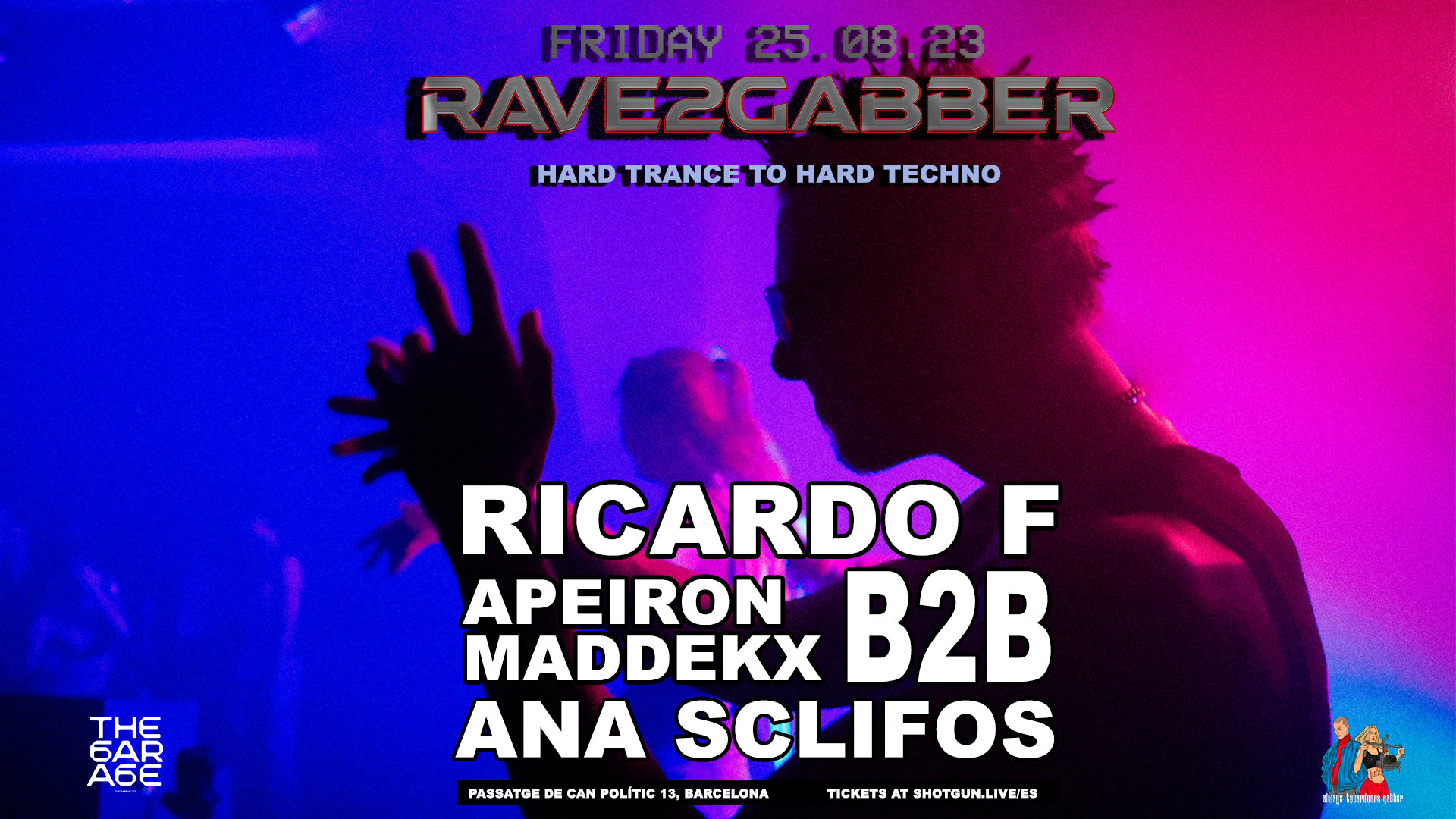 Rave2gabber Session 22 (Friday) Cover