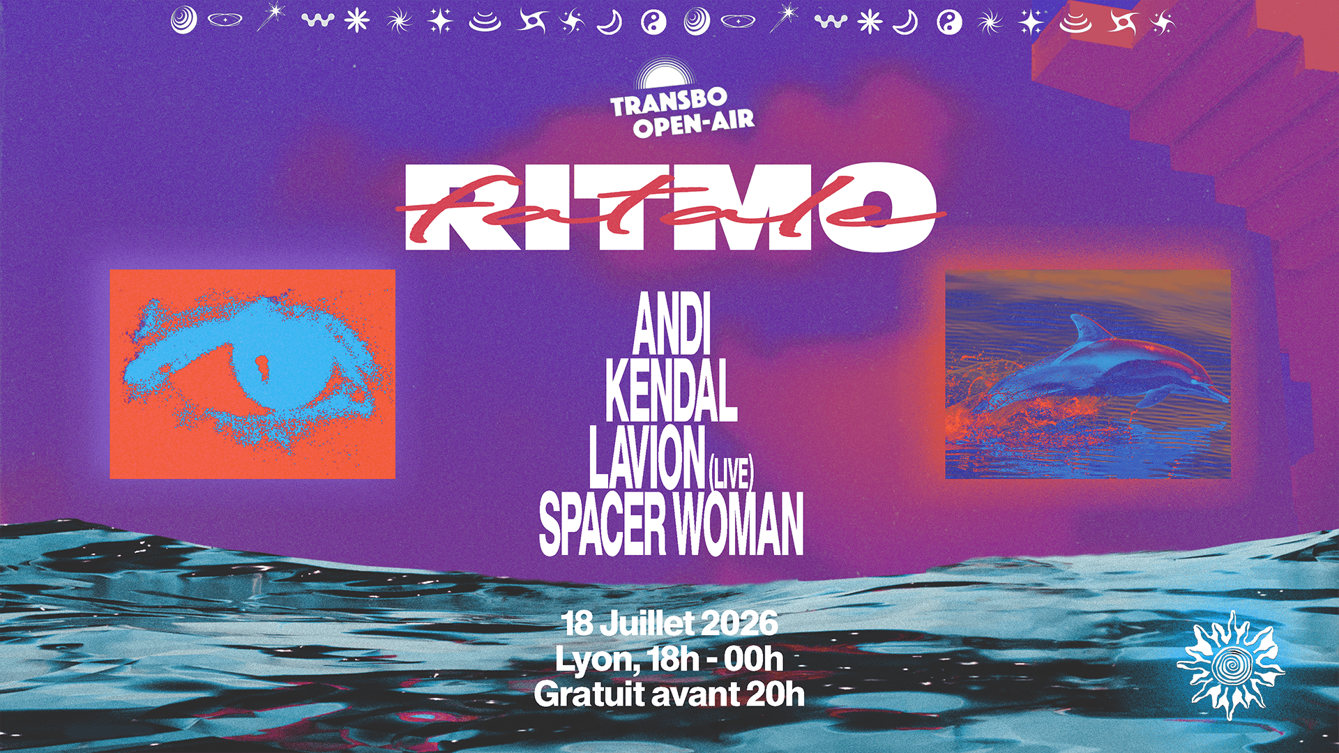 Ritmo Fatale Open-Air : Kendal, Andi, Lavion, Spacer Woman Cover