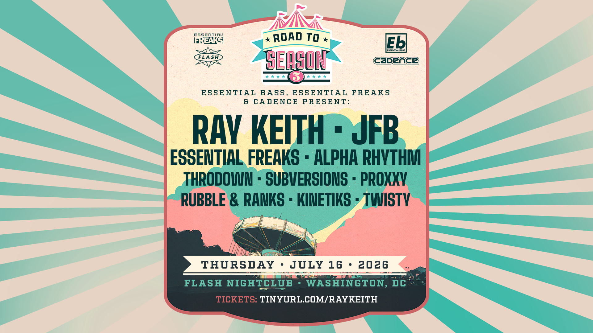 Essential Bass - A Road To Season 5: Ray Keith & Jfb Cover