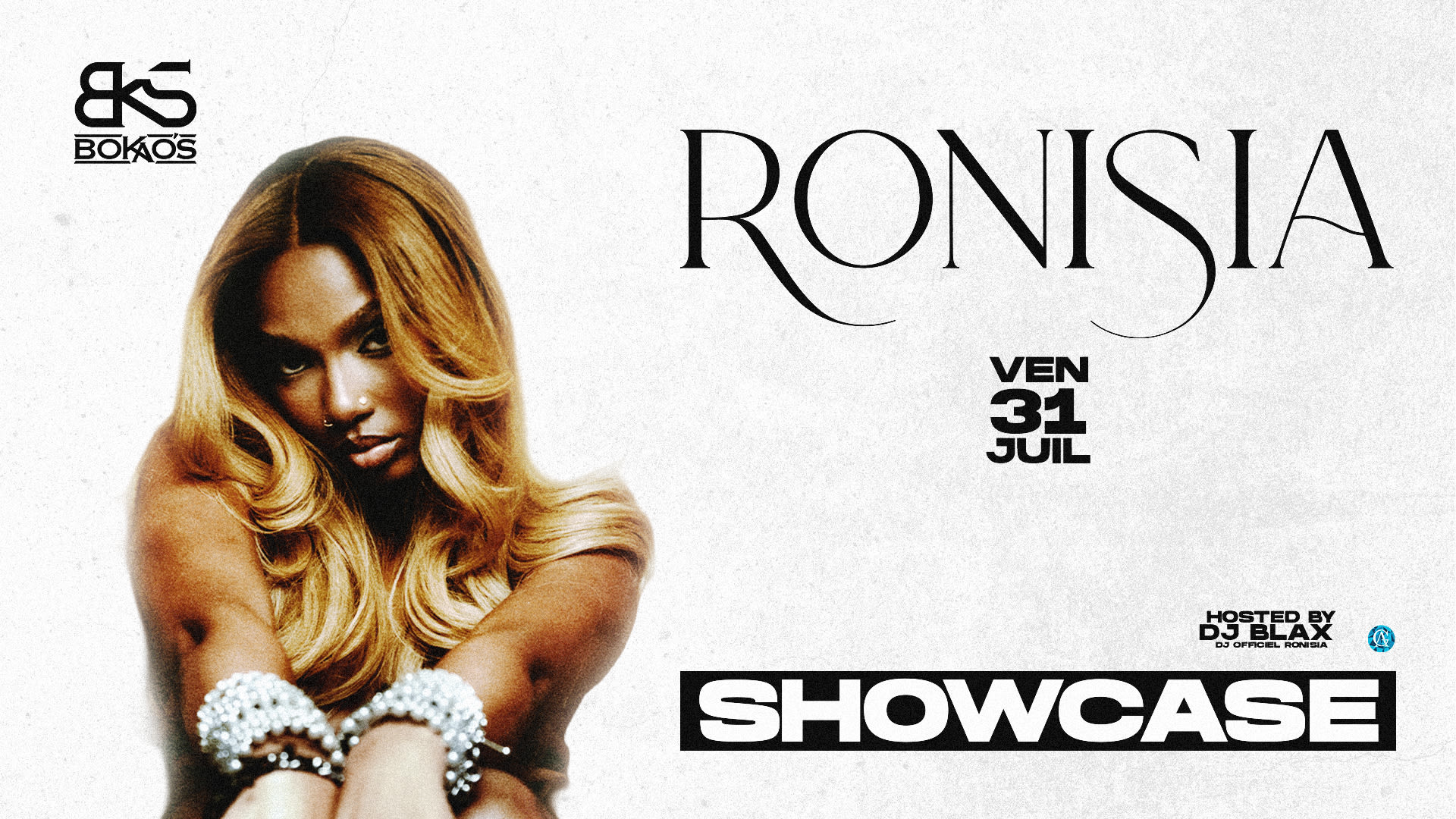 Ronisia En Showcase Au Bokao's - Avignon Cover