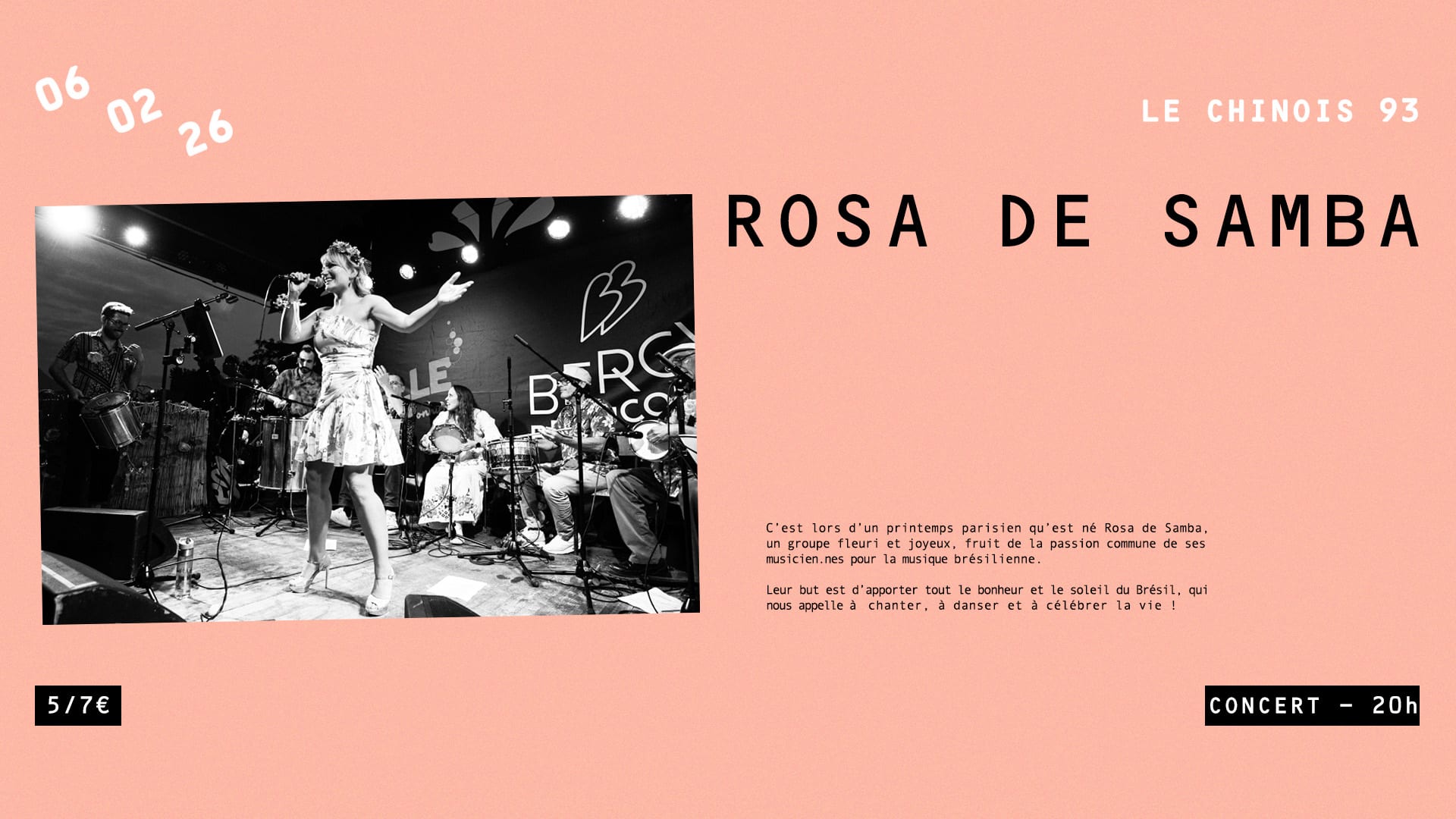 Rosa De Samba Cover