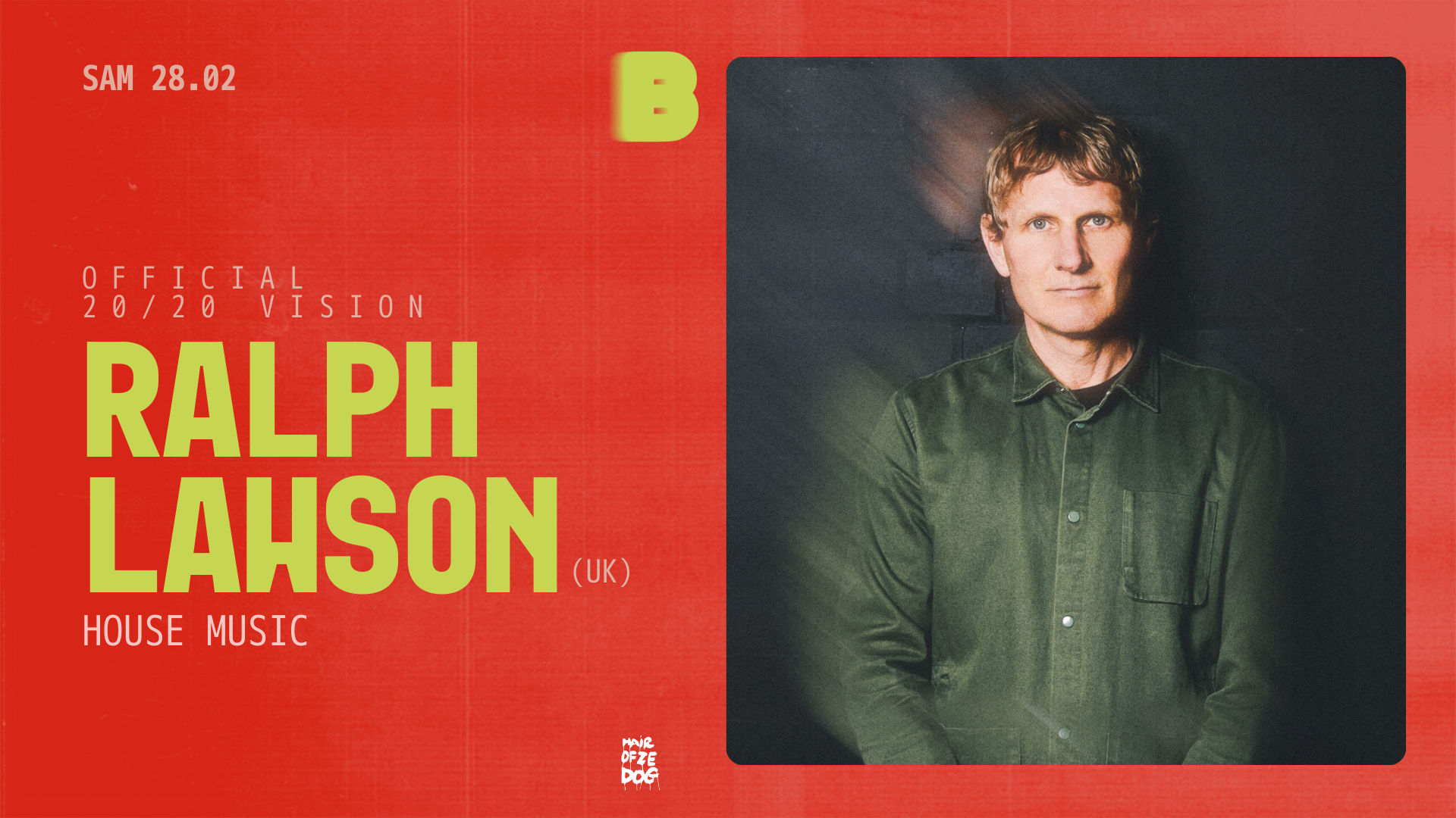 Ralph Lawson (Uk) / Official 20/20 Vision Cover