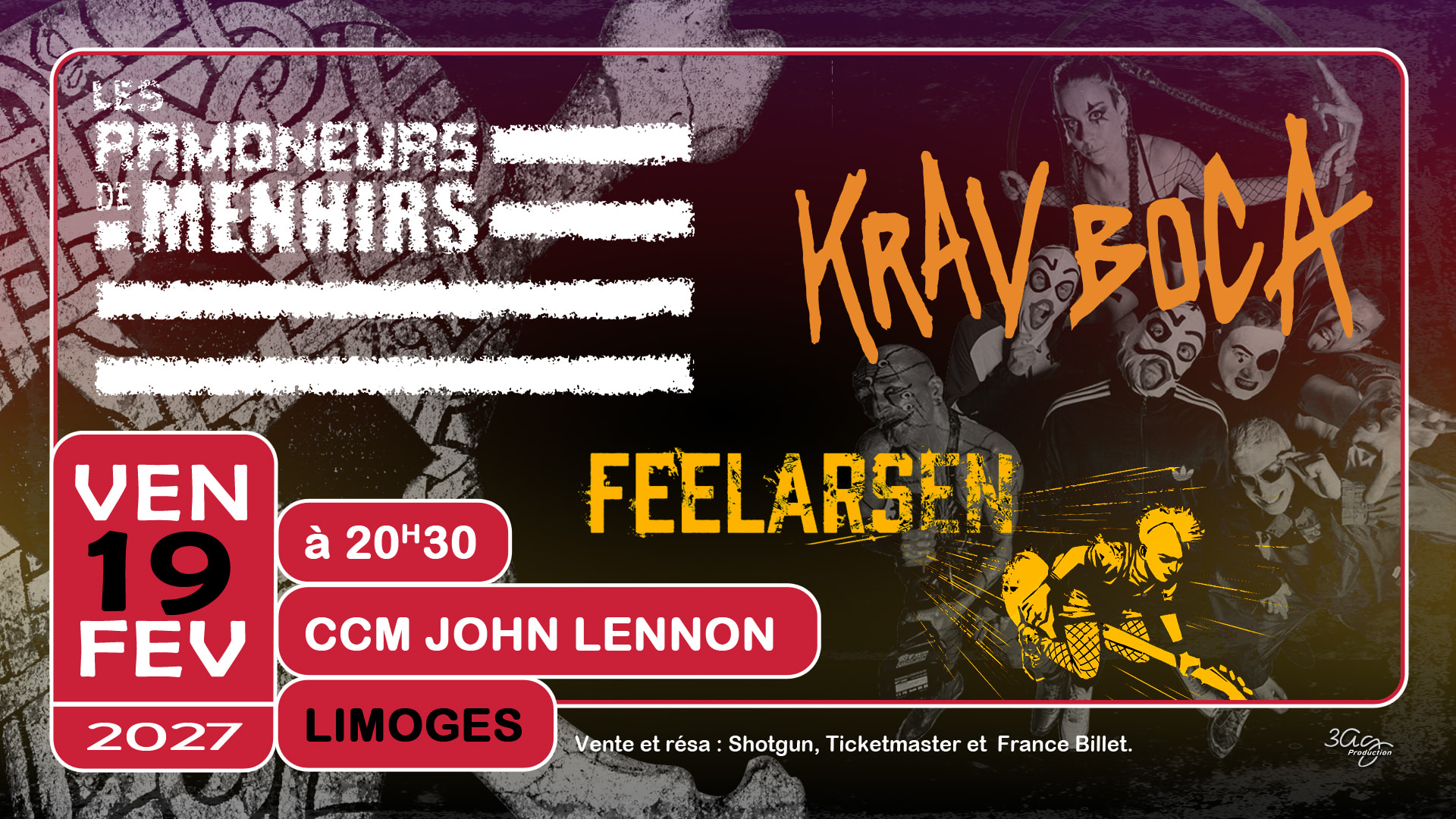 Les Ramoneurs & Krav Boca À Limoges Cover