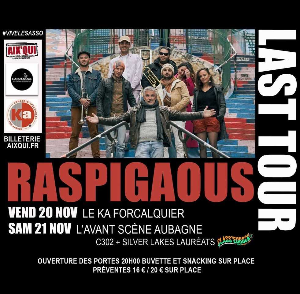Tournée D'adieu Des Raspigaous À L'avant-Scène À Aubagne Cover