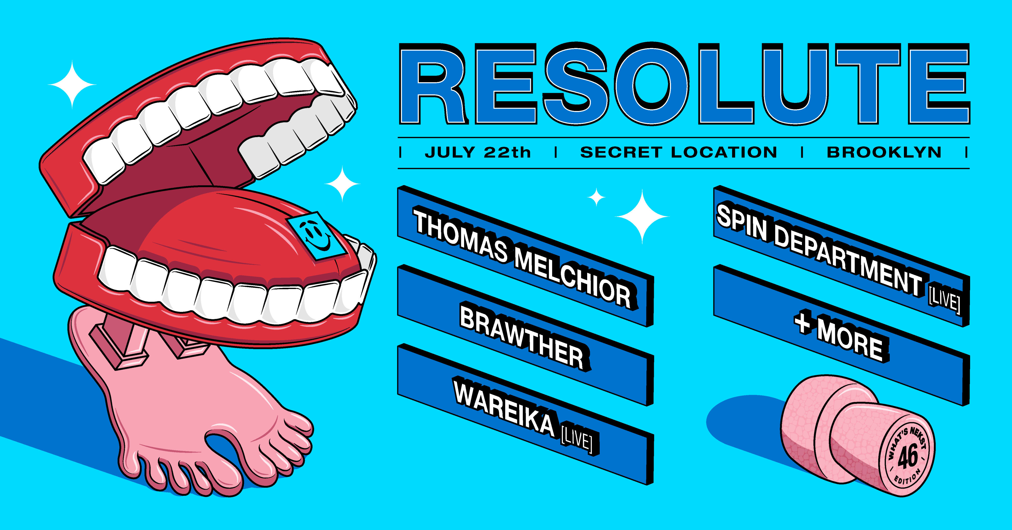 Resolute With Thomas Melchior, Brawther & Wareika (Live) Cover