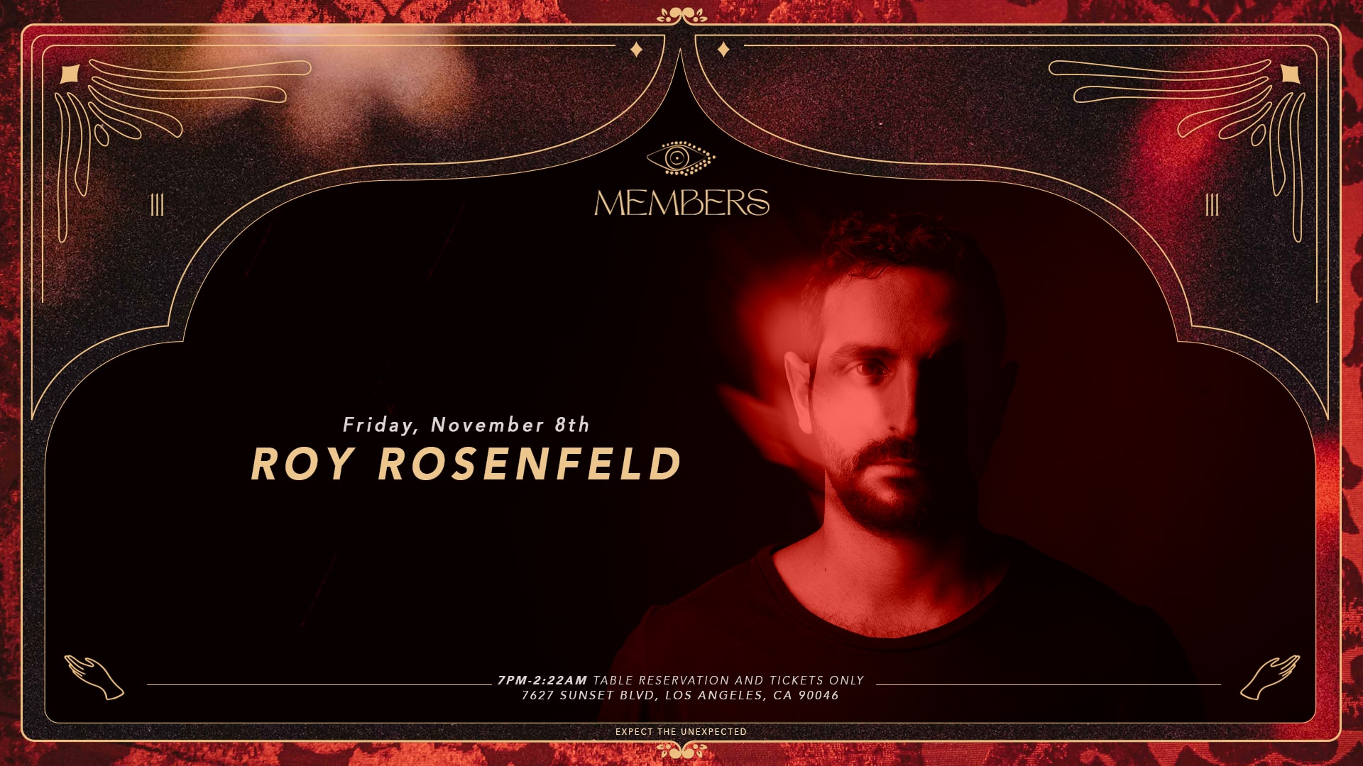 Members Presents : Roy Rosenfeld Cover
