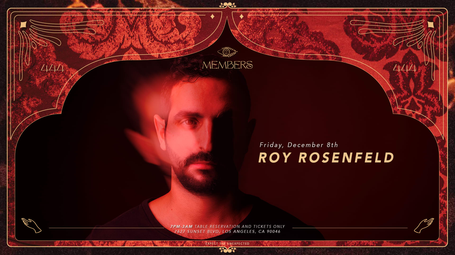 Roy Rosenfeld At Members Cover