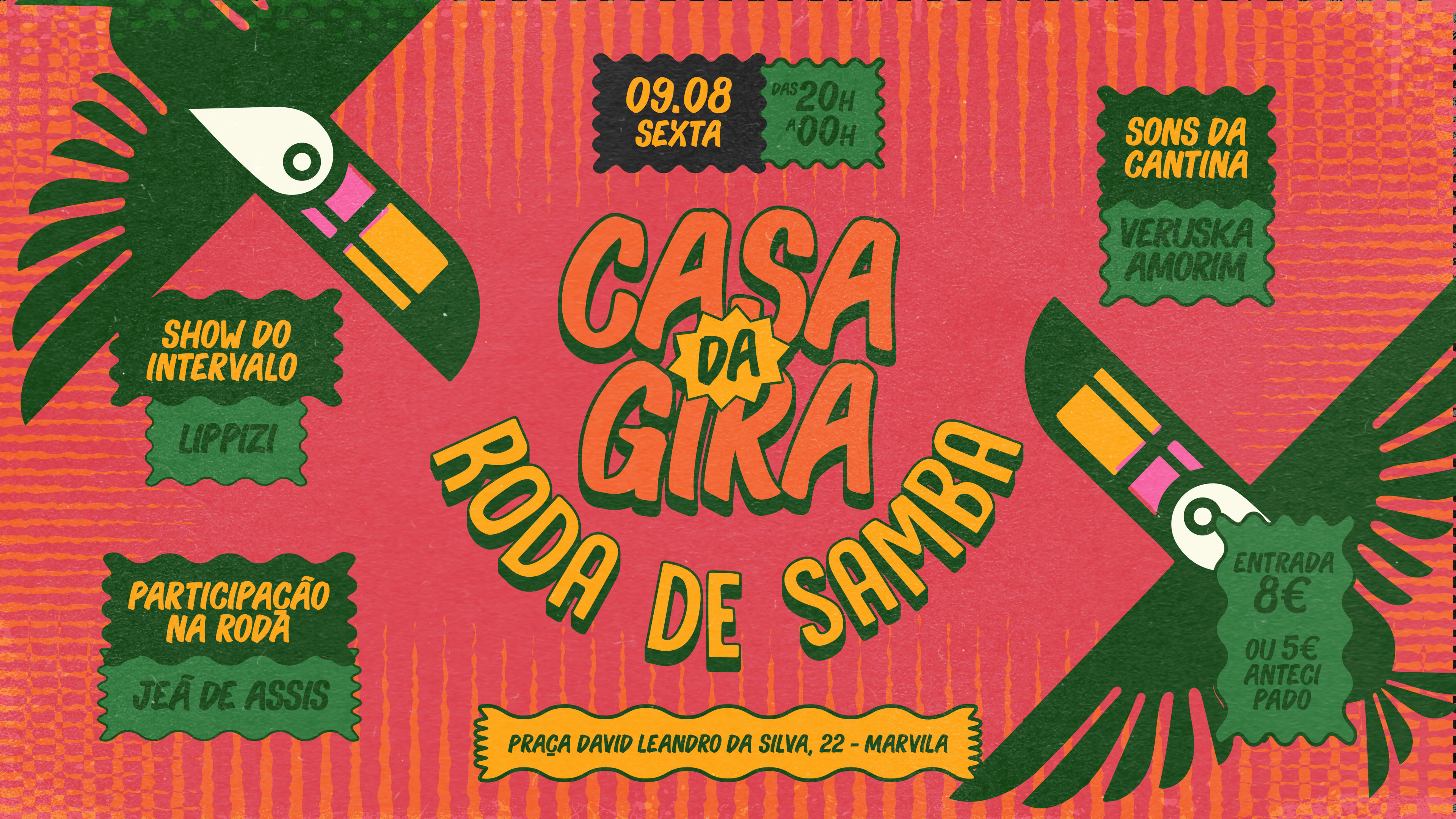 Casa Da Gira 09/08 Cover