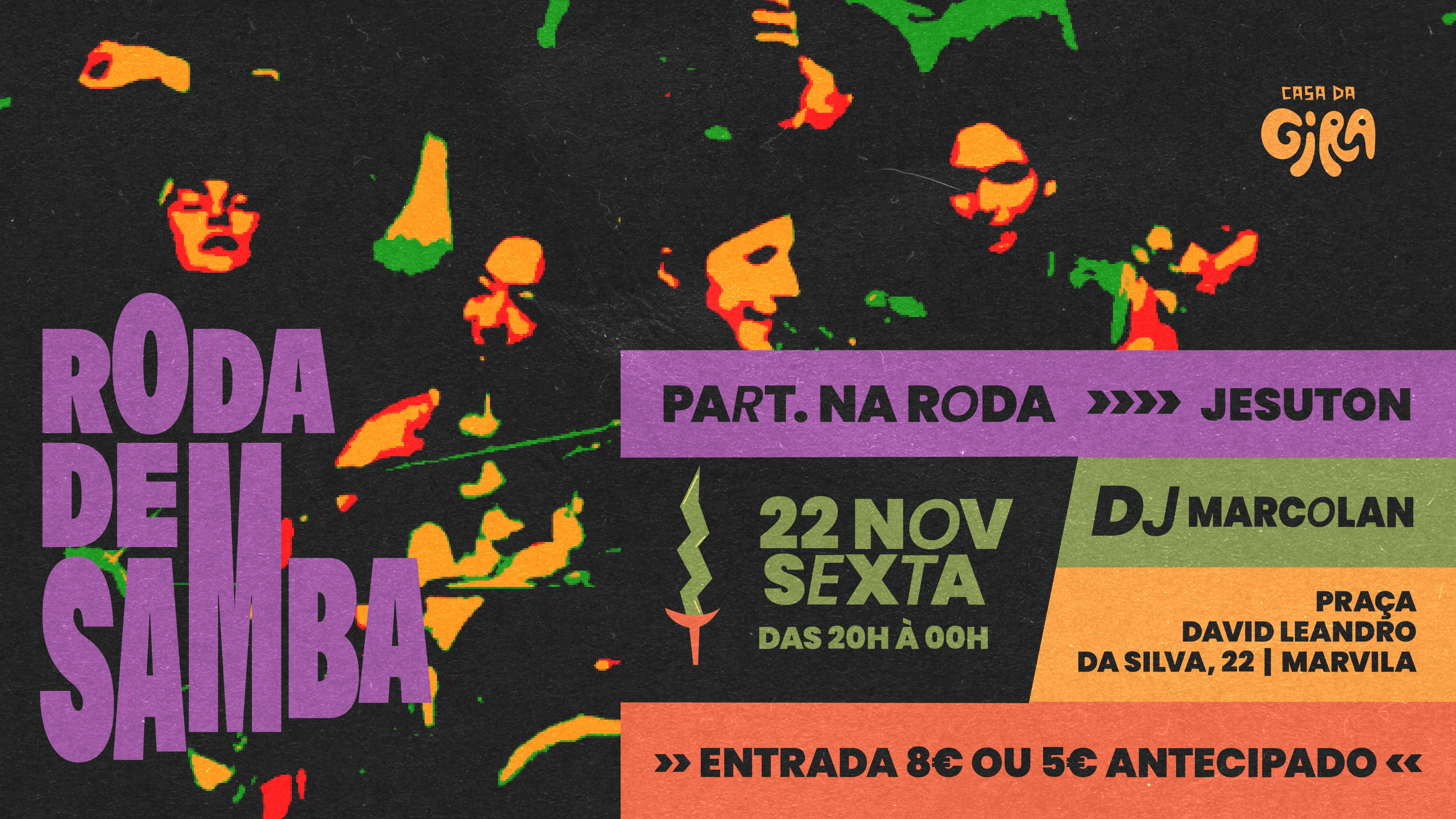 Casa Da Gira 22/11 Cover
