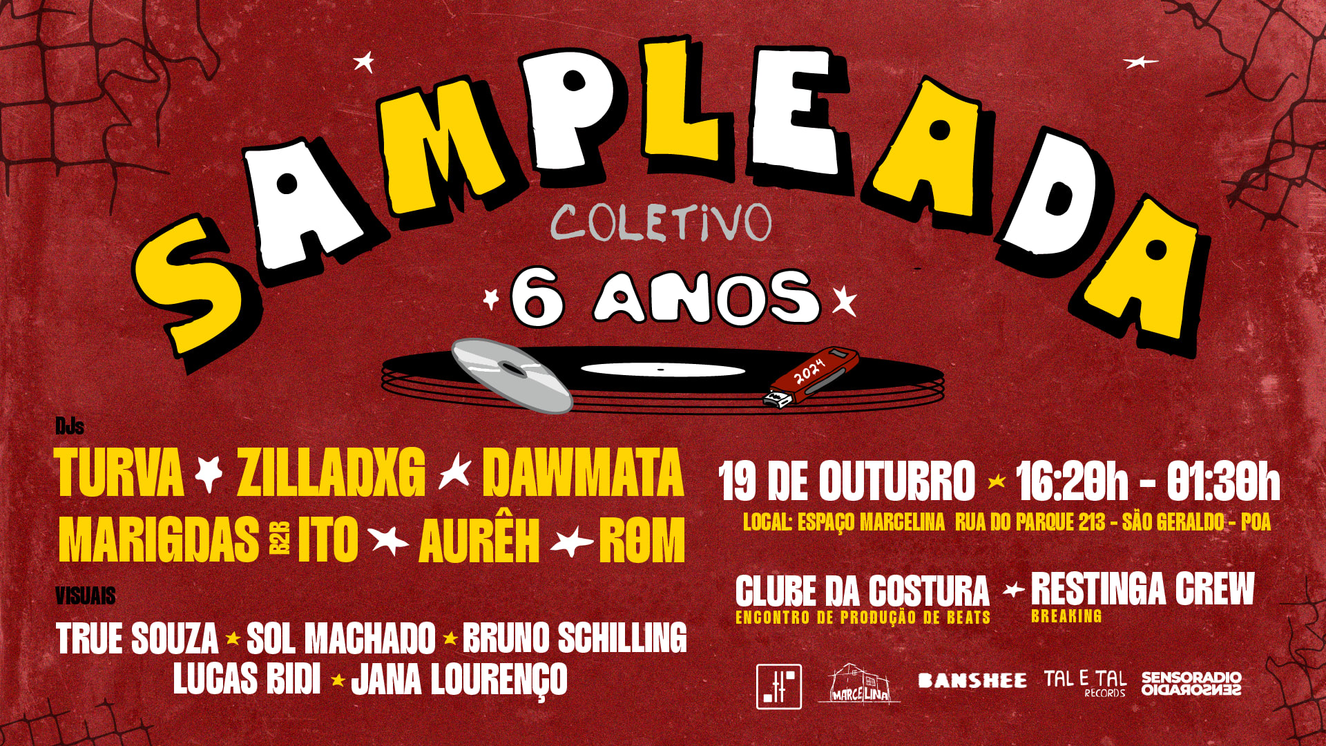 * Sampleada 6 Anos * Cover