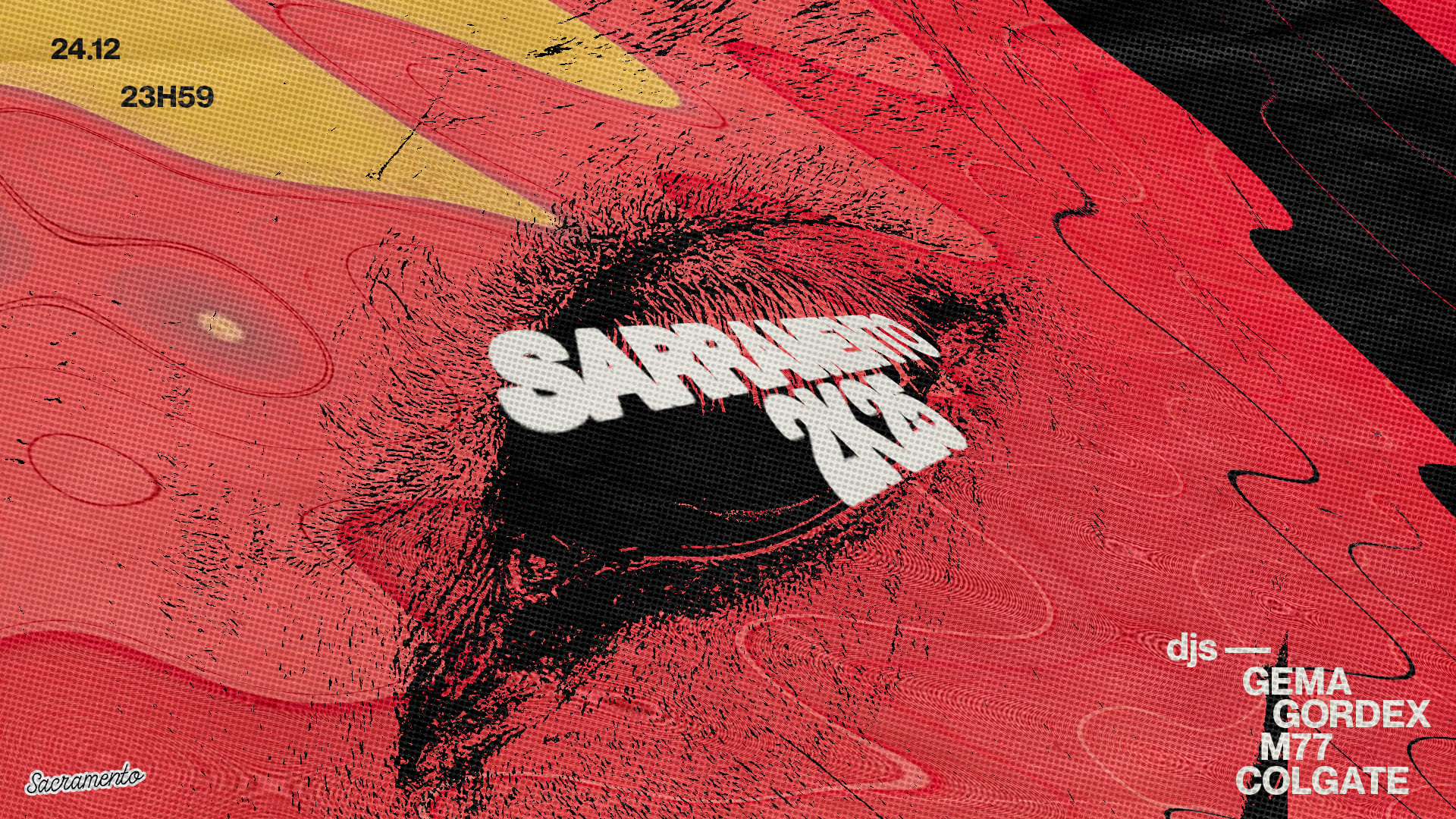 Sarramento 2k25 24/12 @ Pvt No Sitio Cover